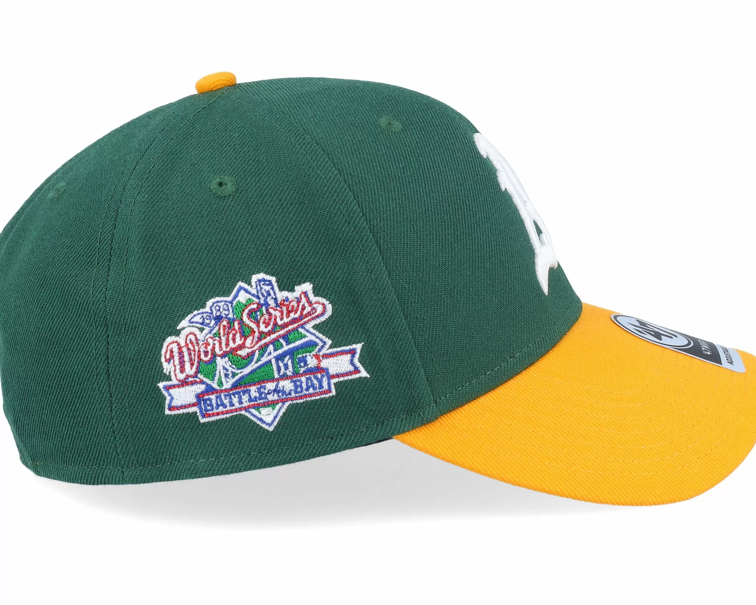 47 Brand Oakland Athletics Sure Shot Mvp Dark Green/Yellow Adjustable - -Unisex Adjustable