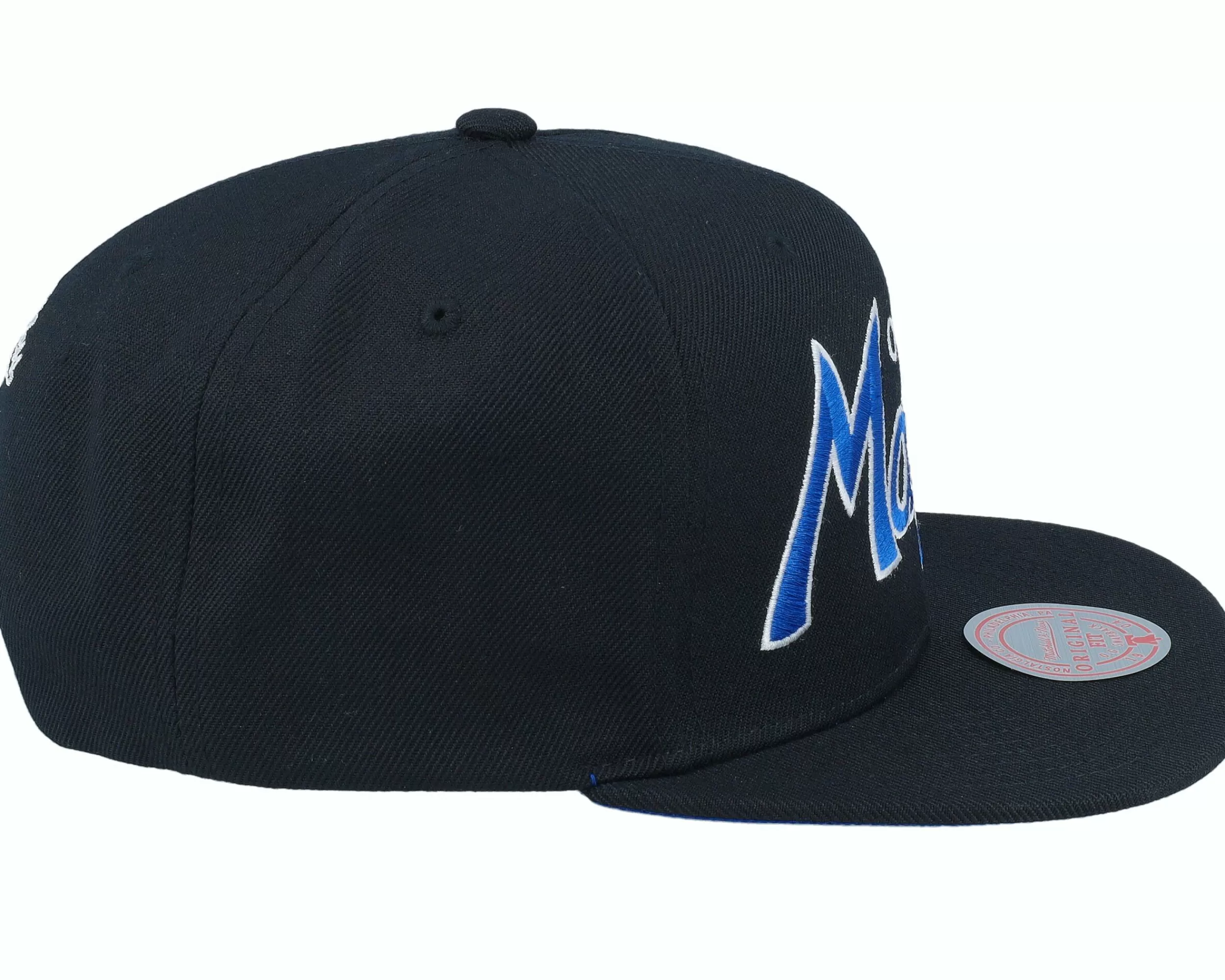 Mitchell & Ness Orlando Magic Team Script 2.0 Black Snapback - -Unisex Snapback