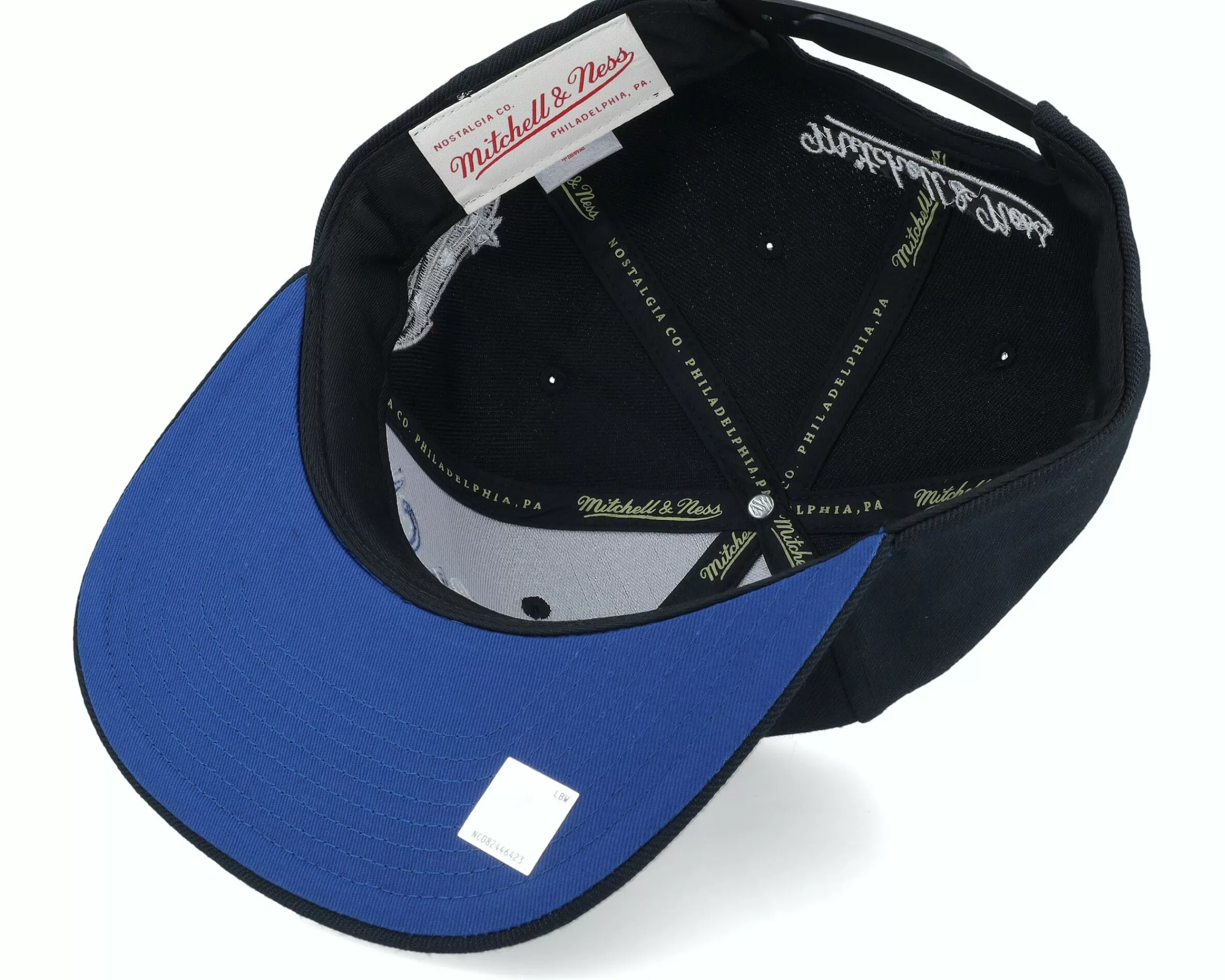 Mitchell & Ness Orlando Magic Team Script 2.0 Black Snapback - -Unisex Snapback