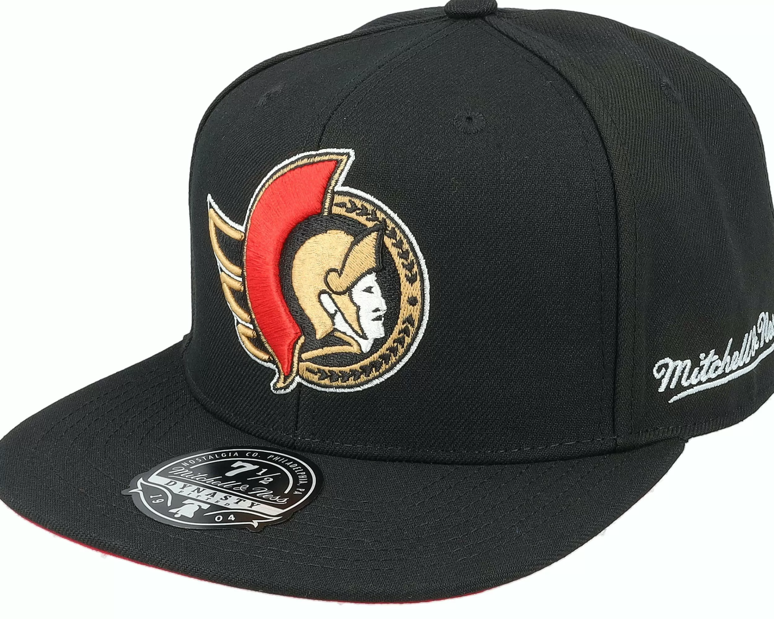 Mitchell & Ness Ottawa Senators Vintage Black Fitted - -Unisex Fitted