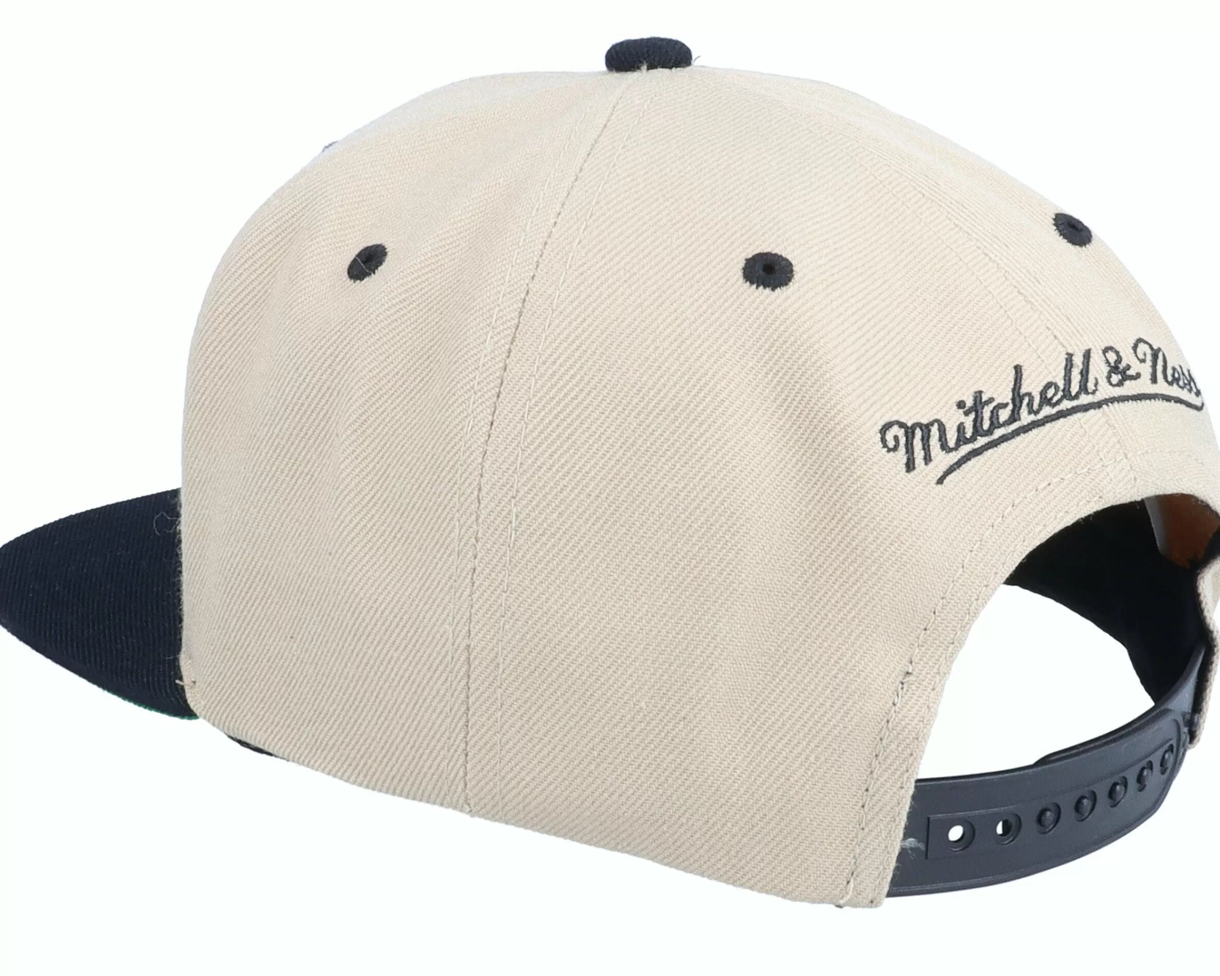 Mitchell & Ness Own Brand Two Tone Retro Black/Tan Snapback - -Unisex Snapback