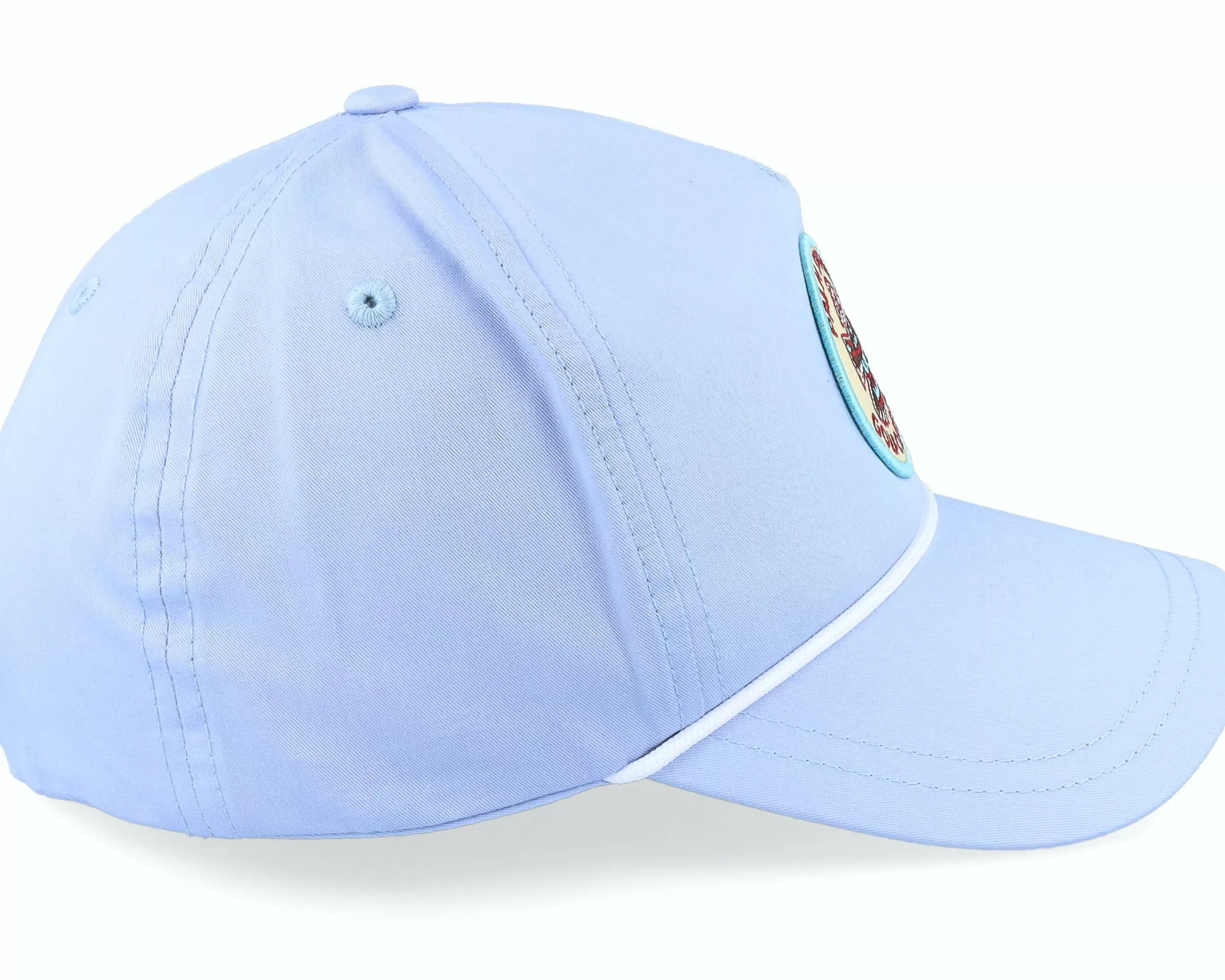 American Needle Palm Springs Ltwght Rope 19Th Hole Golf Light Blue Dad Cap - -Unisex Dad Cap
