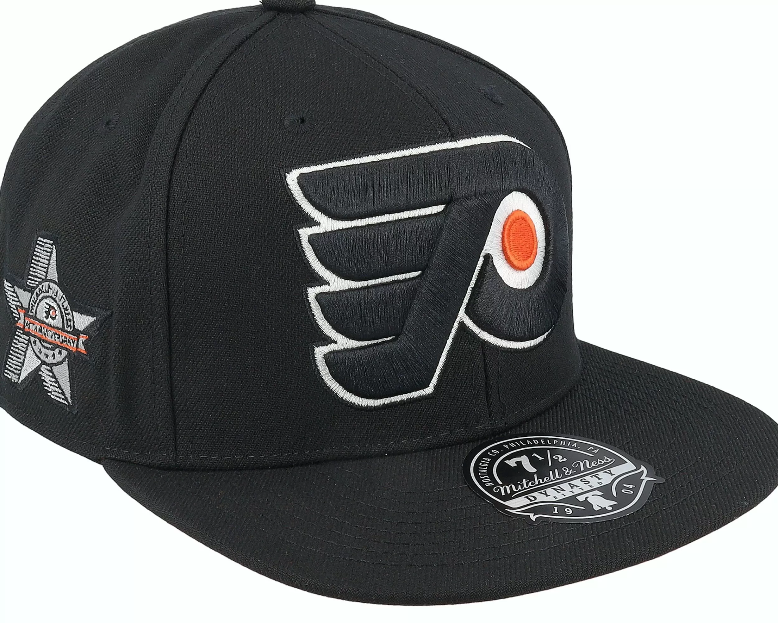 Mitchell & Ness Philadelphia Flyers Vintage Black Fitted - -Unisex Fitted