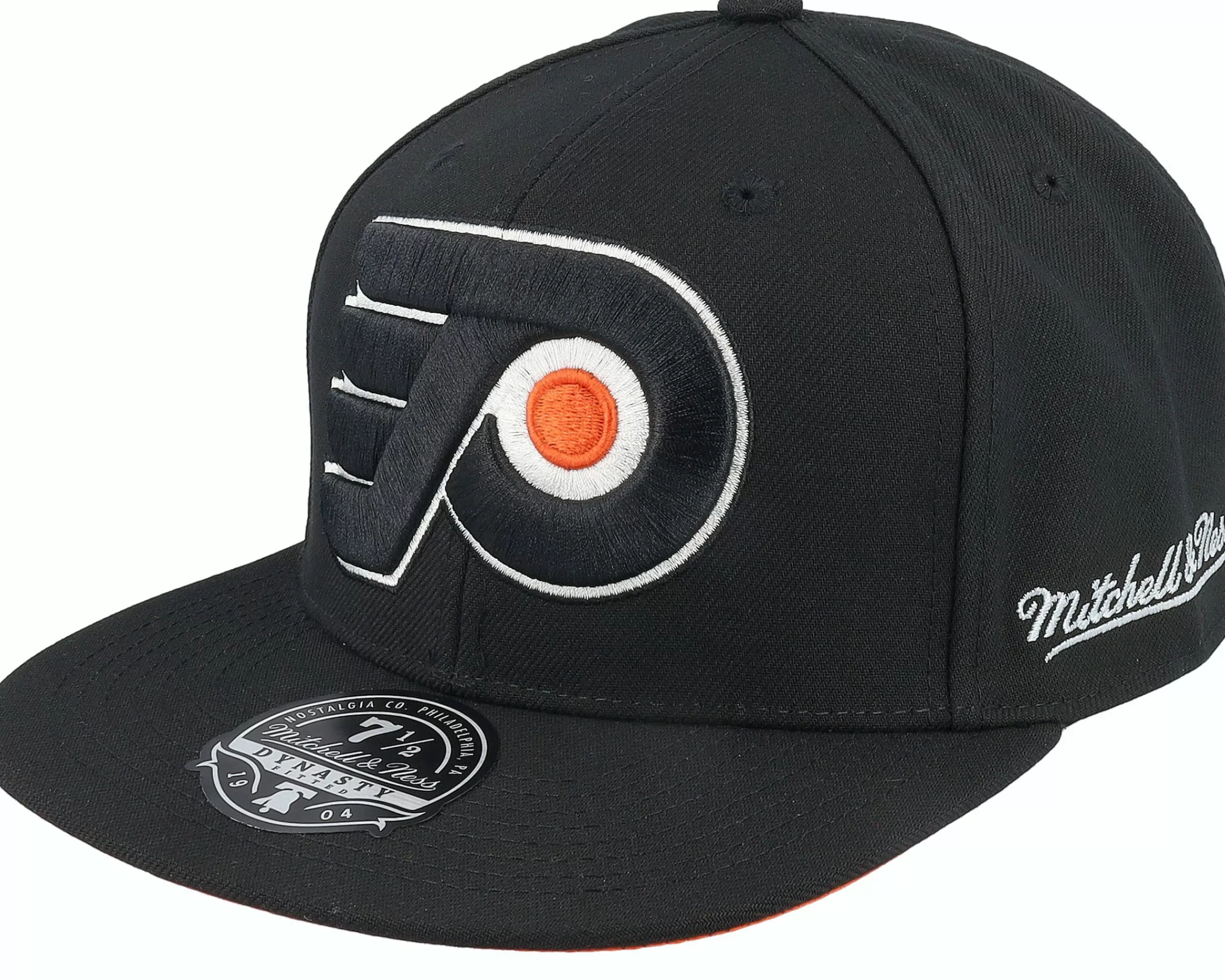 Mitchell & Ness Philadelphia Flyers Vintage Black Fitted - -Unisex Fitted