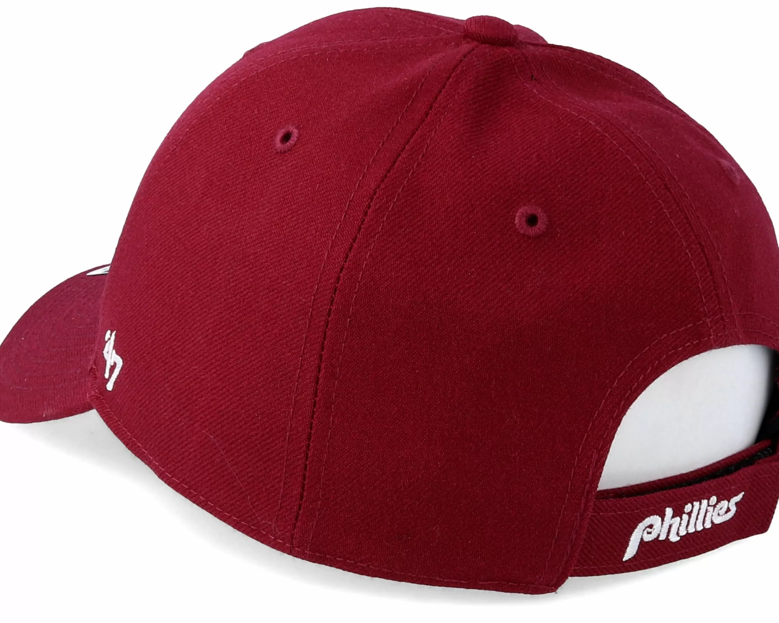 47 Brand Philadelphia Phillies Cooperstown Mvp Cardinal Adjustable - -Unisex Adjustable