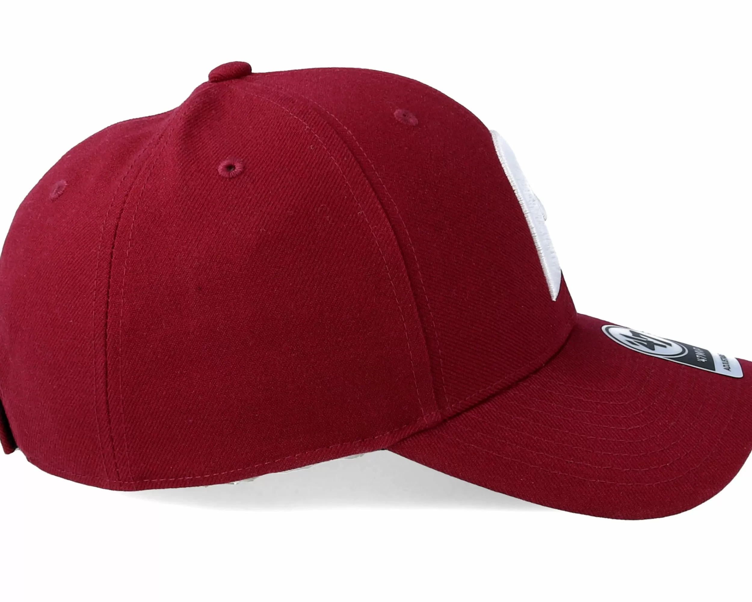 47 Brand Philadelphia Phillies Cooperstown Mvp Cardinal Adjustable - -Unisex Adjustable
