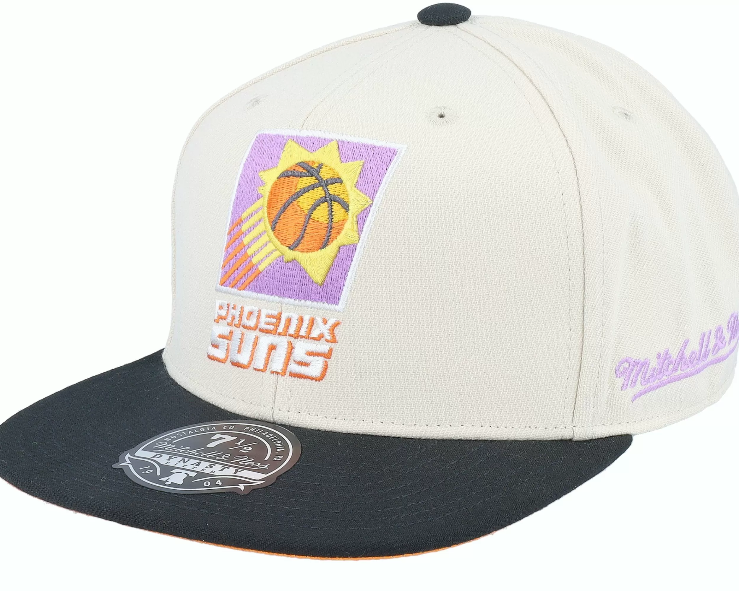 Mitchell & Ness Phoenix Suns Ivory Pastel Off White Fitted - -Unisex Fitted