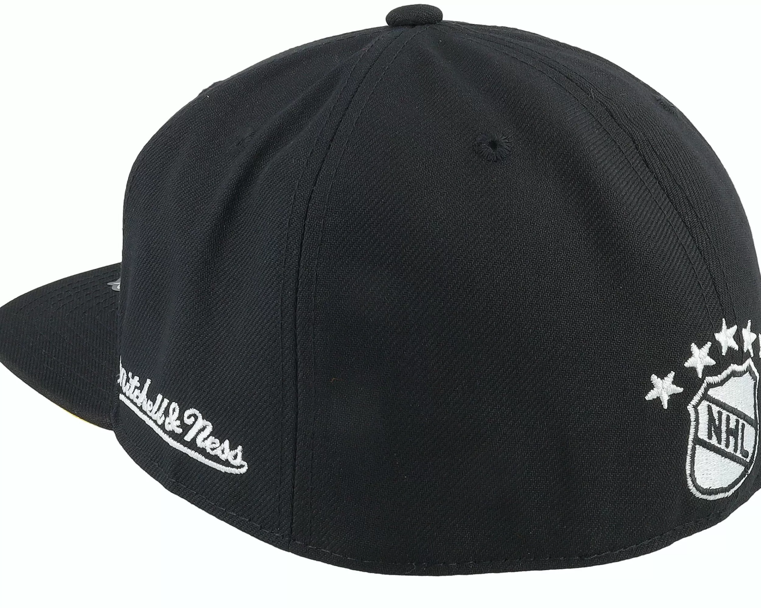Mitchell & Ness Pittsburgh Penguins Vintage Black Fitted - -Unisex Fitted