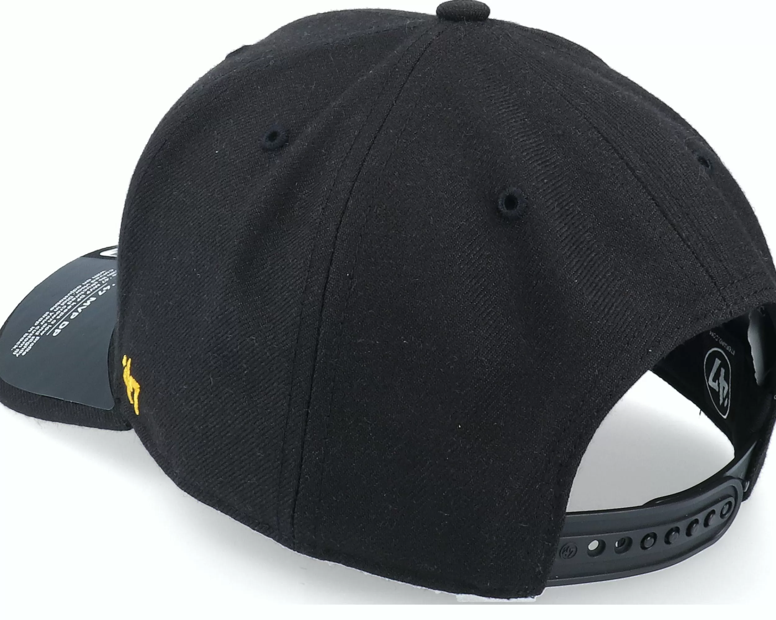 47 Brand Pittsburgh Pirates Cold Zone Mvp Dp Black Adjustable - -Unisex Adjustable