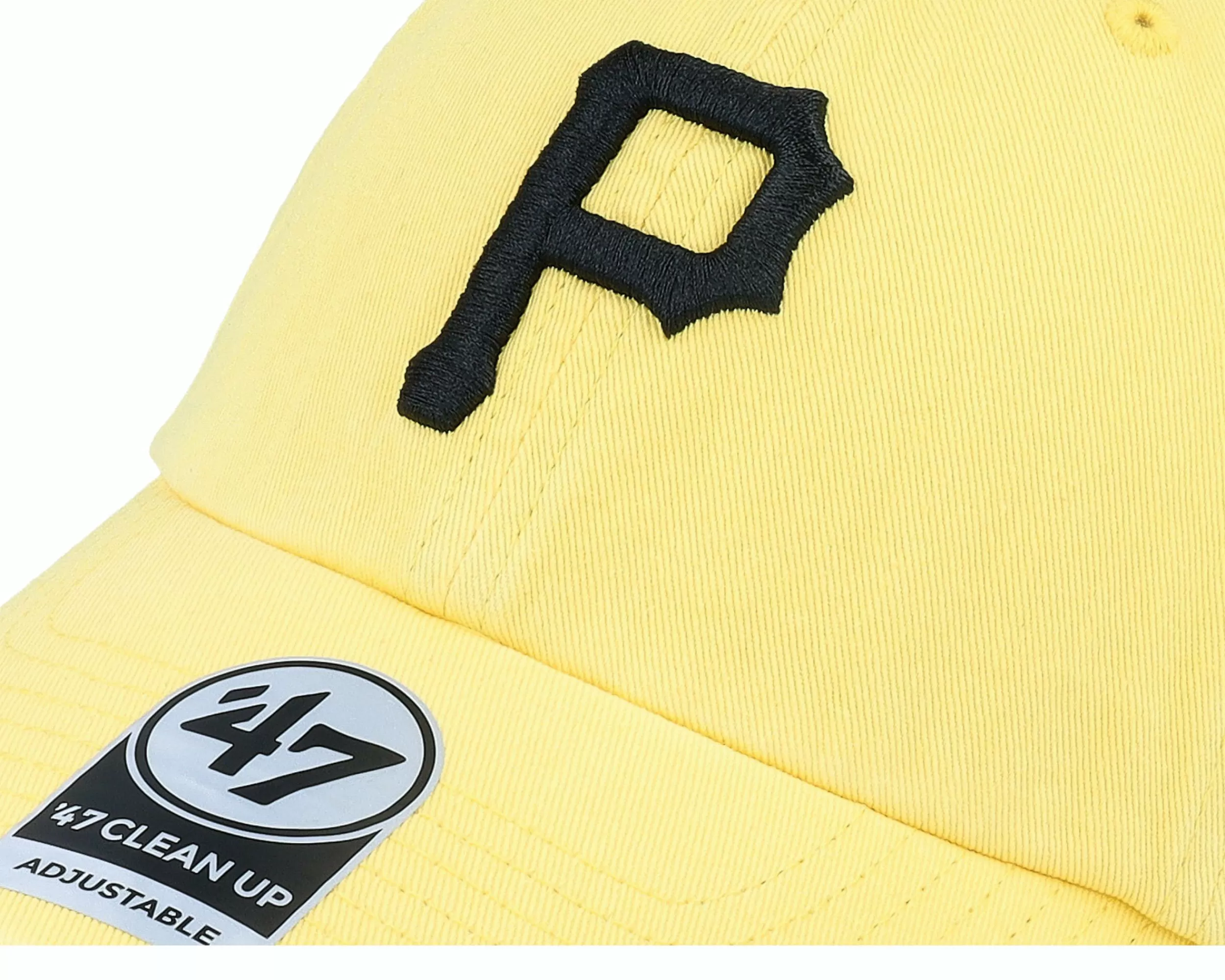47 Brand Pittsburgh Pirates Mlb Double Under 47 Clean Up Maize Dad Cap - -Unisex Dad Cap