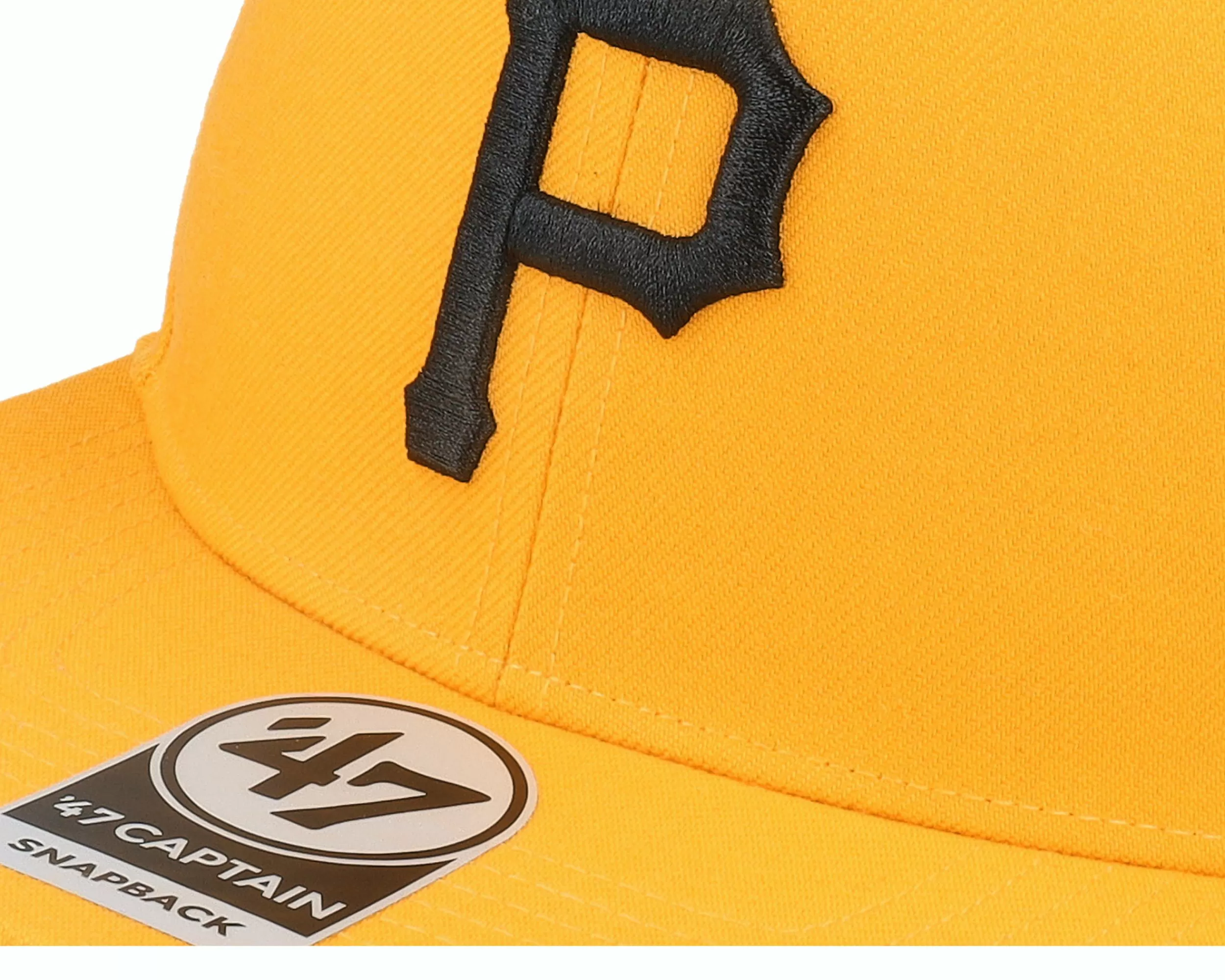 47 Brand Pittsburgh Pirates Mlb Sure Shot Under 47 Captain Gold Snapback - -Unisex Snapback