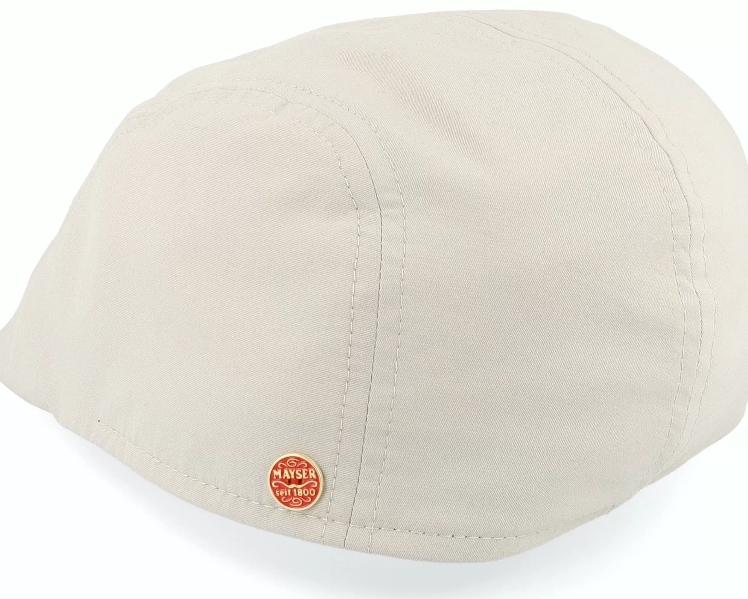 Mayser Prince Sunblocker Grey Flat Cap - -Unisex Flat Caps