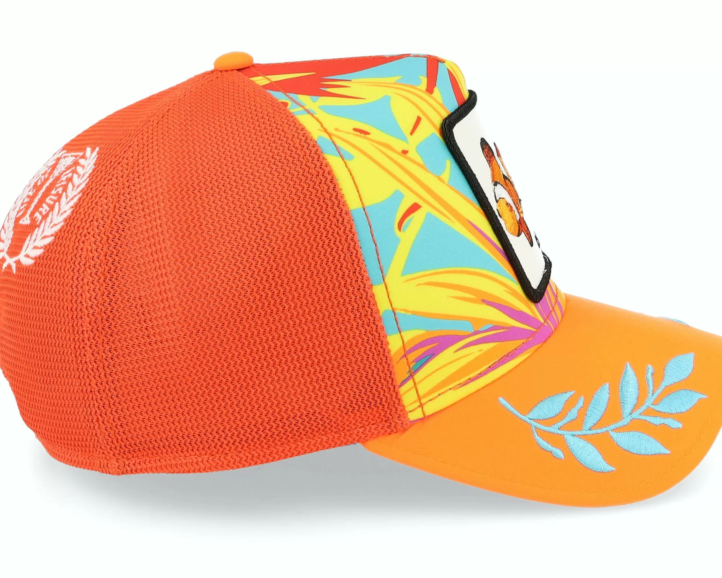 Goorin Bros. Public Anemone Skinny Dip 2.0 Multi/Orange Trucker - -Unisex Trucker