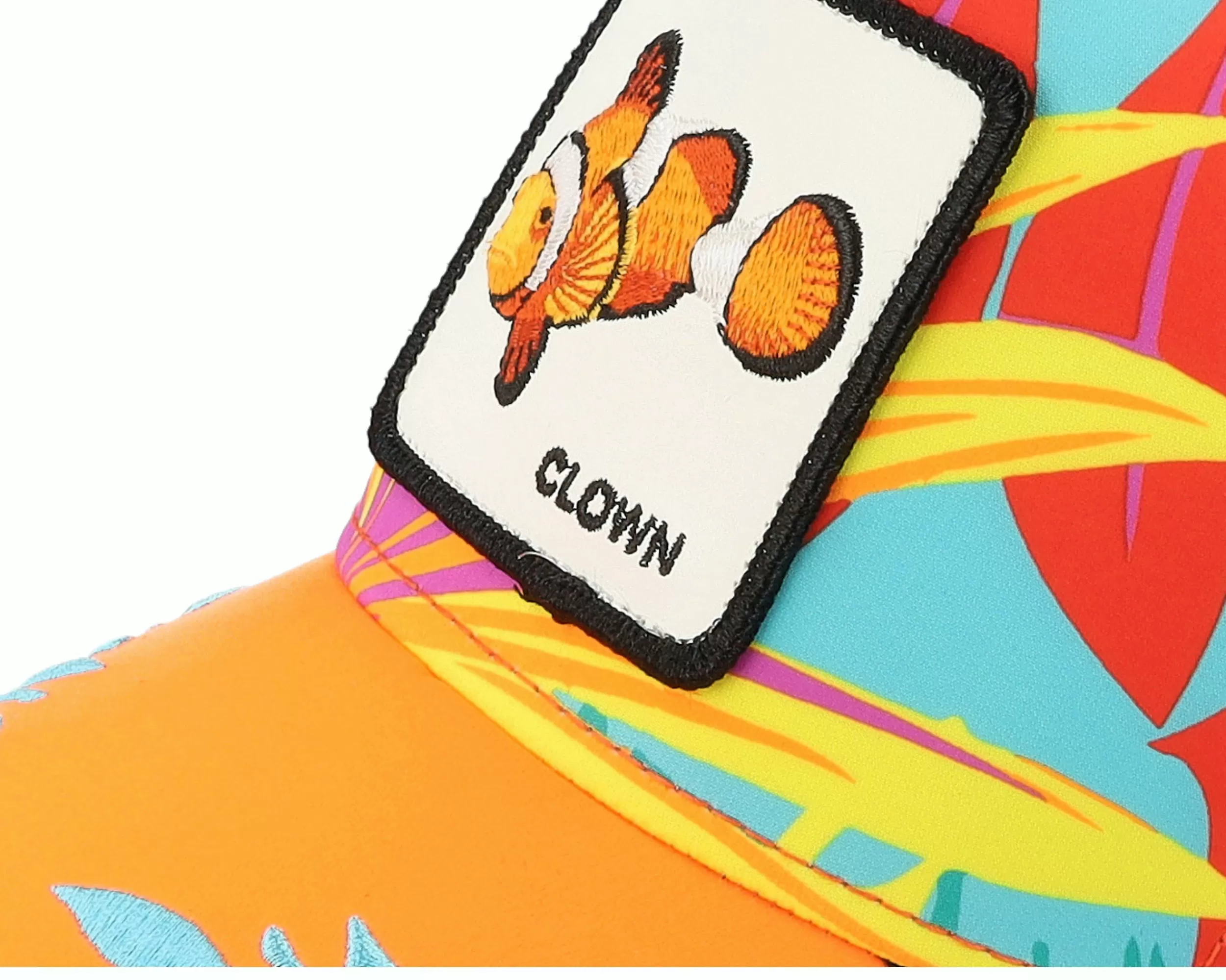 Goorin Bros. Public Anemone Skinny Dip 2.0 Multi/Orange Trucker - -Unisex Trucker