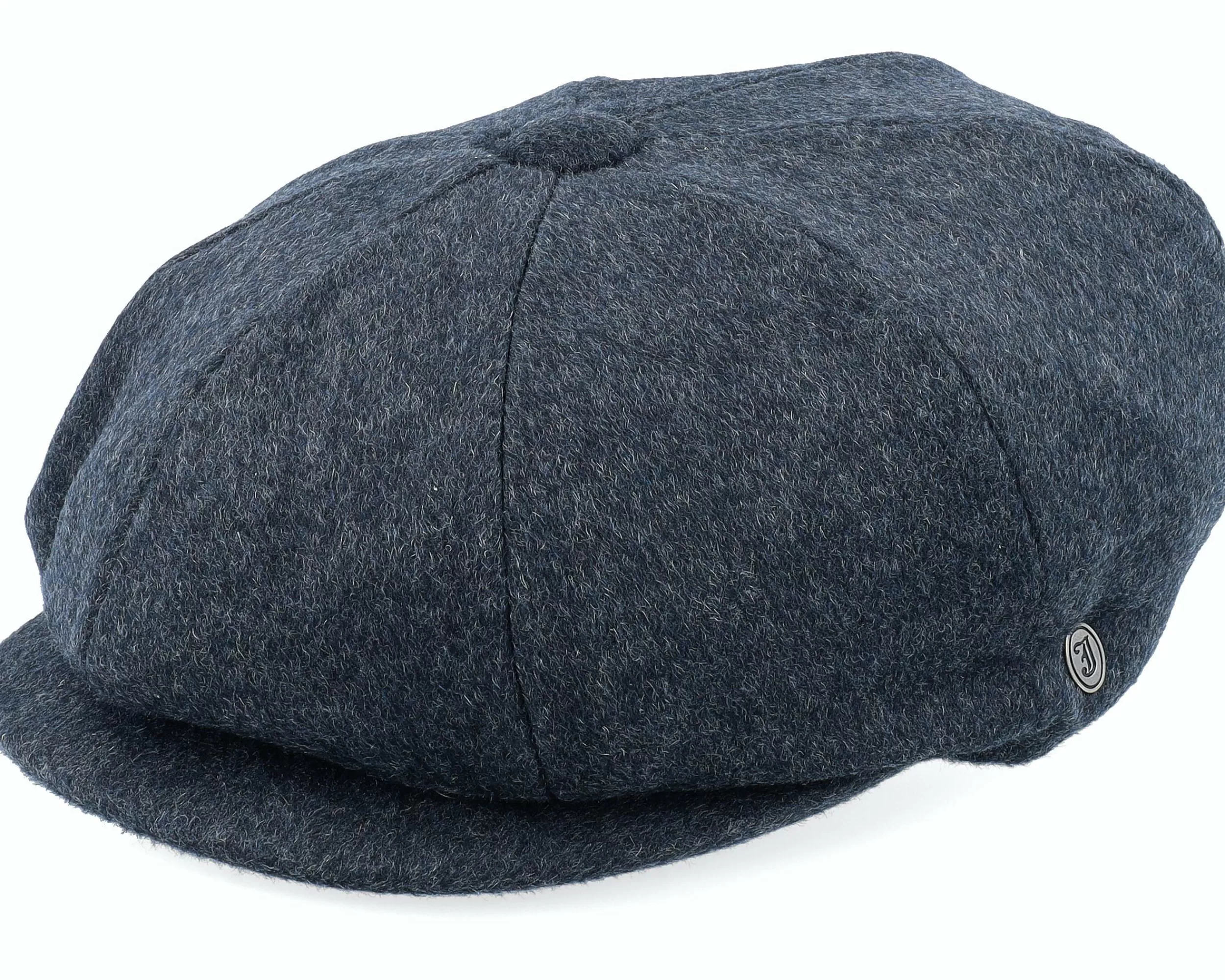 Jaxon & James Pure Wool Harlem Newsboy Cap Charcoal Flat Cap - -Unisex Flat Caps