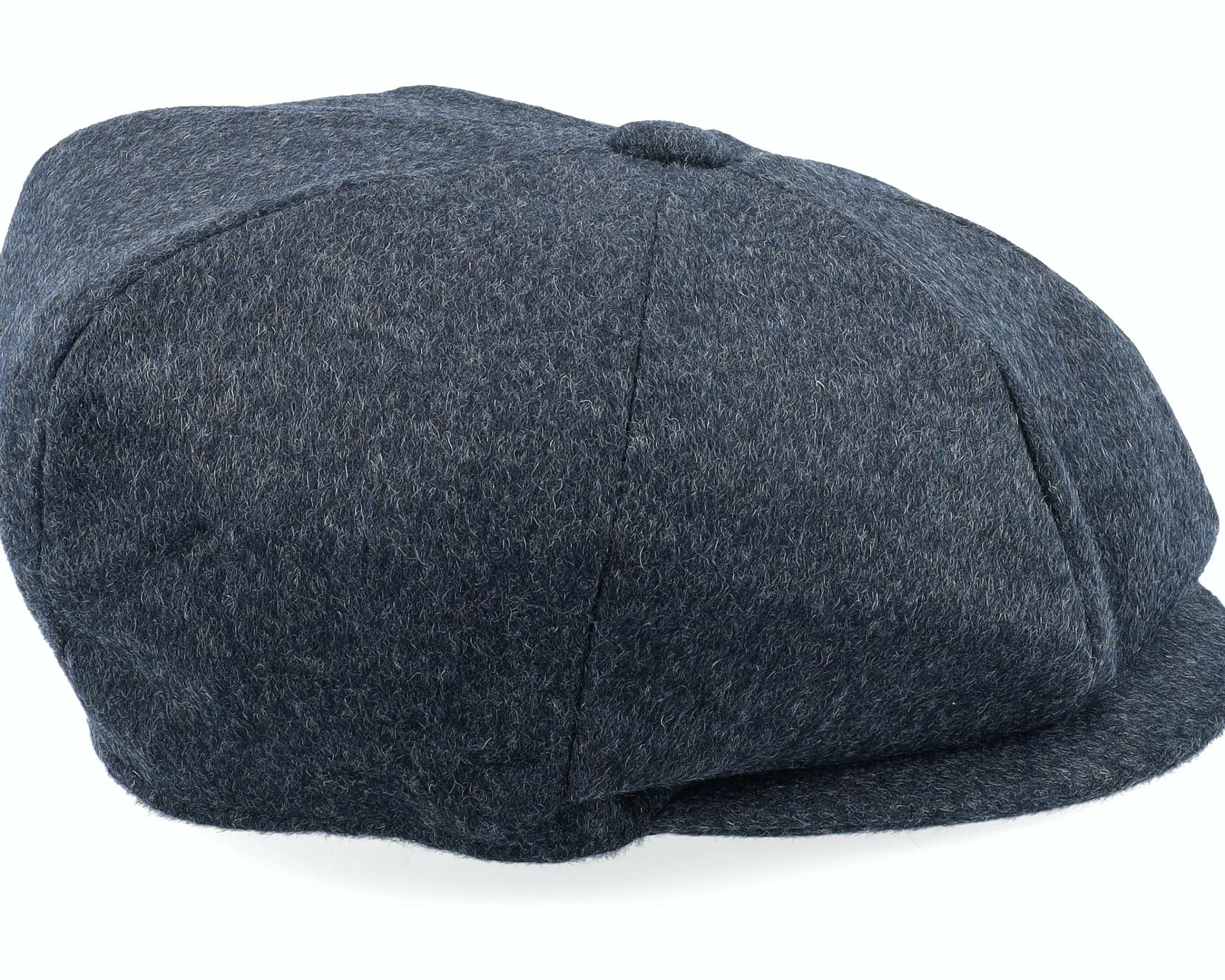 Jaxon & James Pure Wool Harlem Newsboy Cap Charcoal Flat Cap - -Unisex Flat Caps