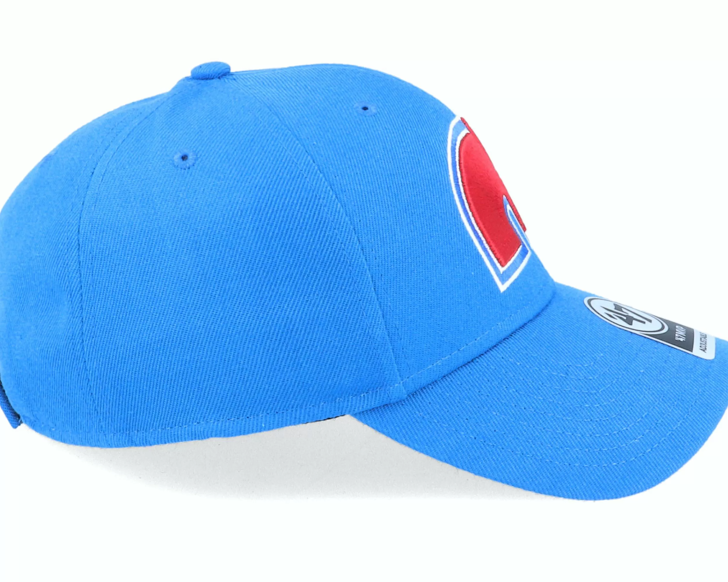 47 Brand Quebec Nordiques Mvp Blue Raz/Red Adjustable - -Unisex Adjustable