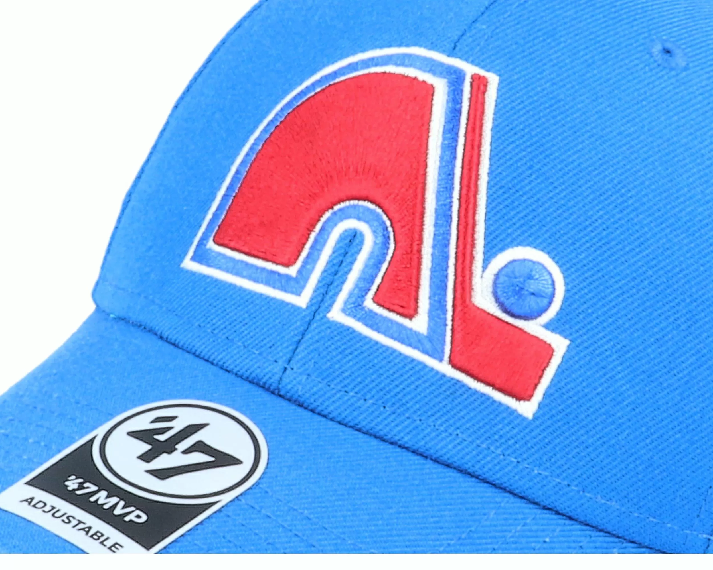 47 Brand Quebec Nordiques Mvp Blue Raz/Red Adjustable - -Unisex Adjustable