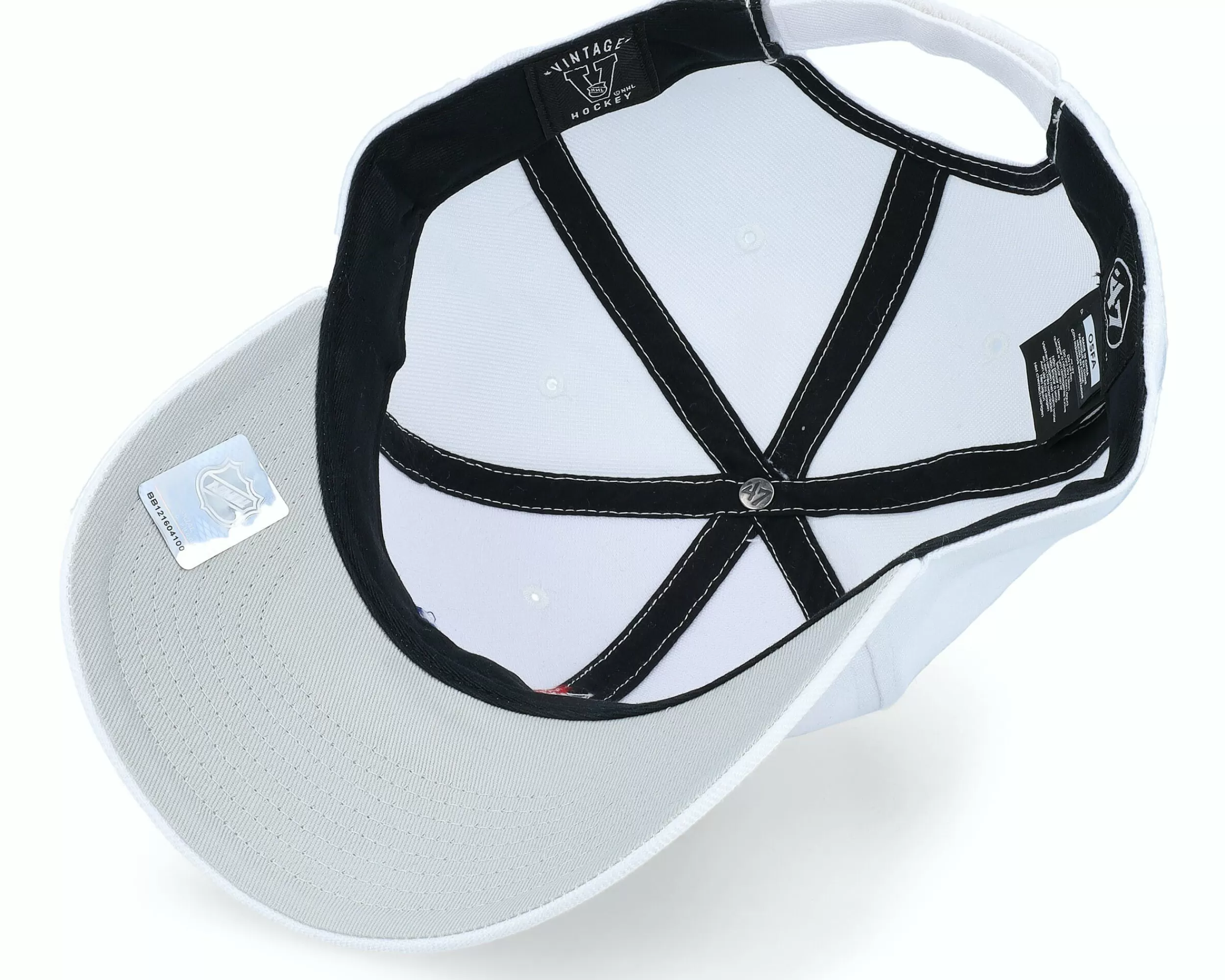 47 Brand Quebec Nordiques Nhl Mvp White Adjustable - -Unisex Adjustable