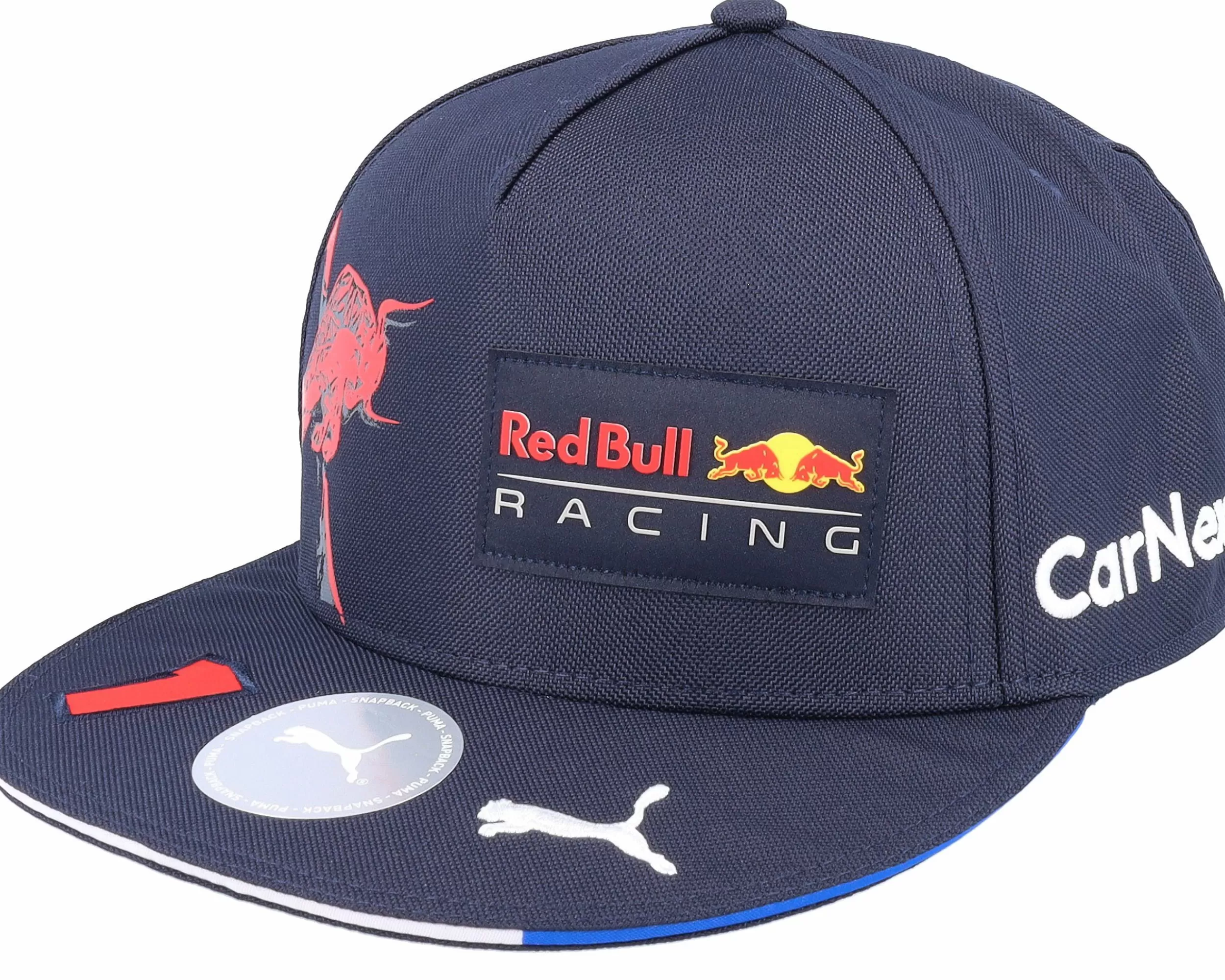 Formula One Red Bull Racing F1 Max Verstappen Navy Snapback - -Unisex Snapback