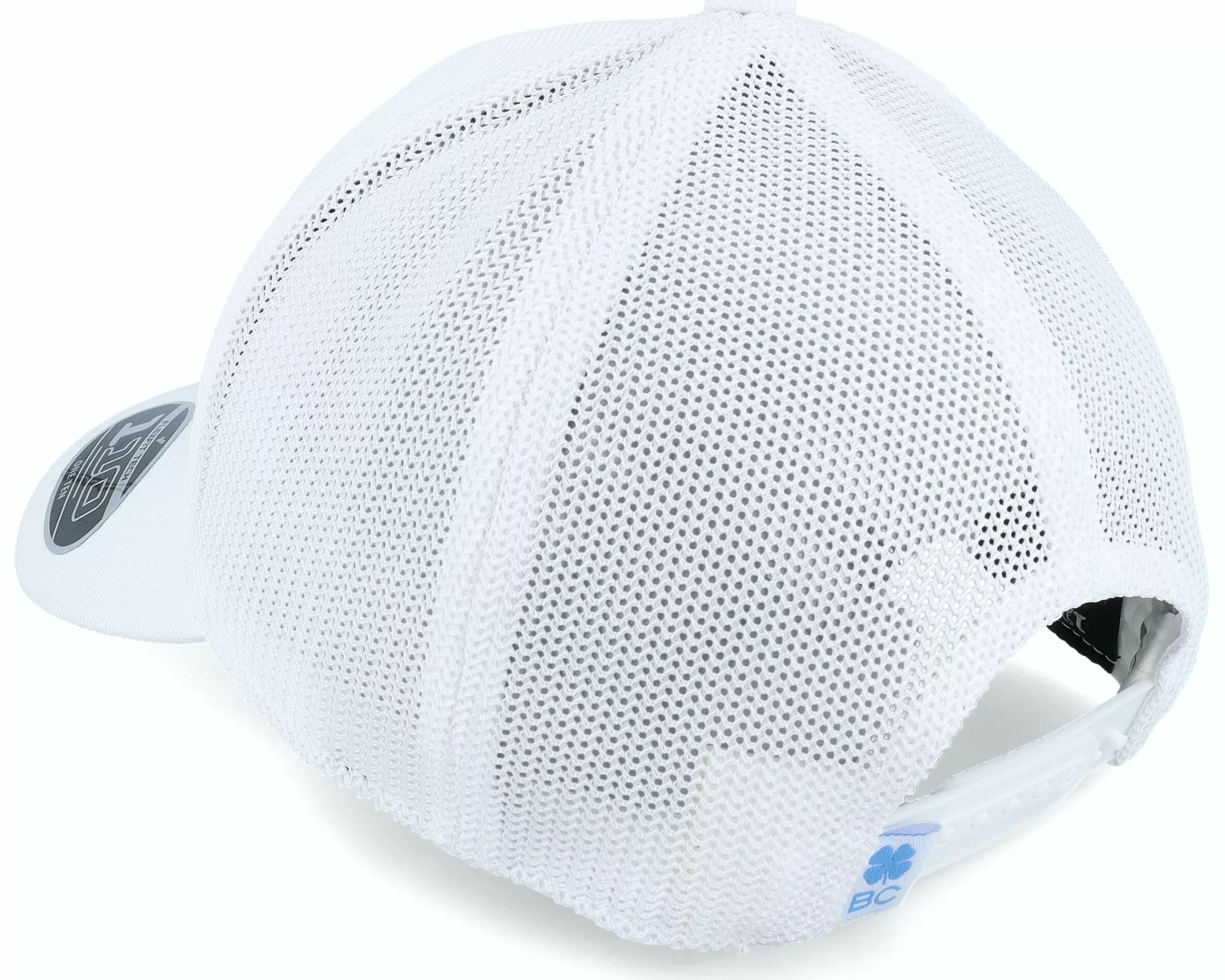 Black Clover Rowdy 2 White/White Mesh And Hd Print Patch Trucker - -Unisex Trucker