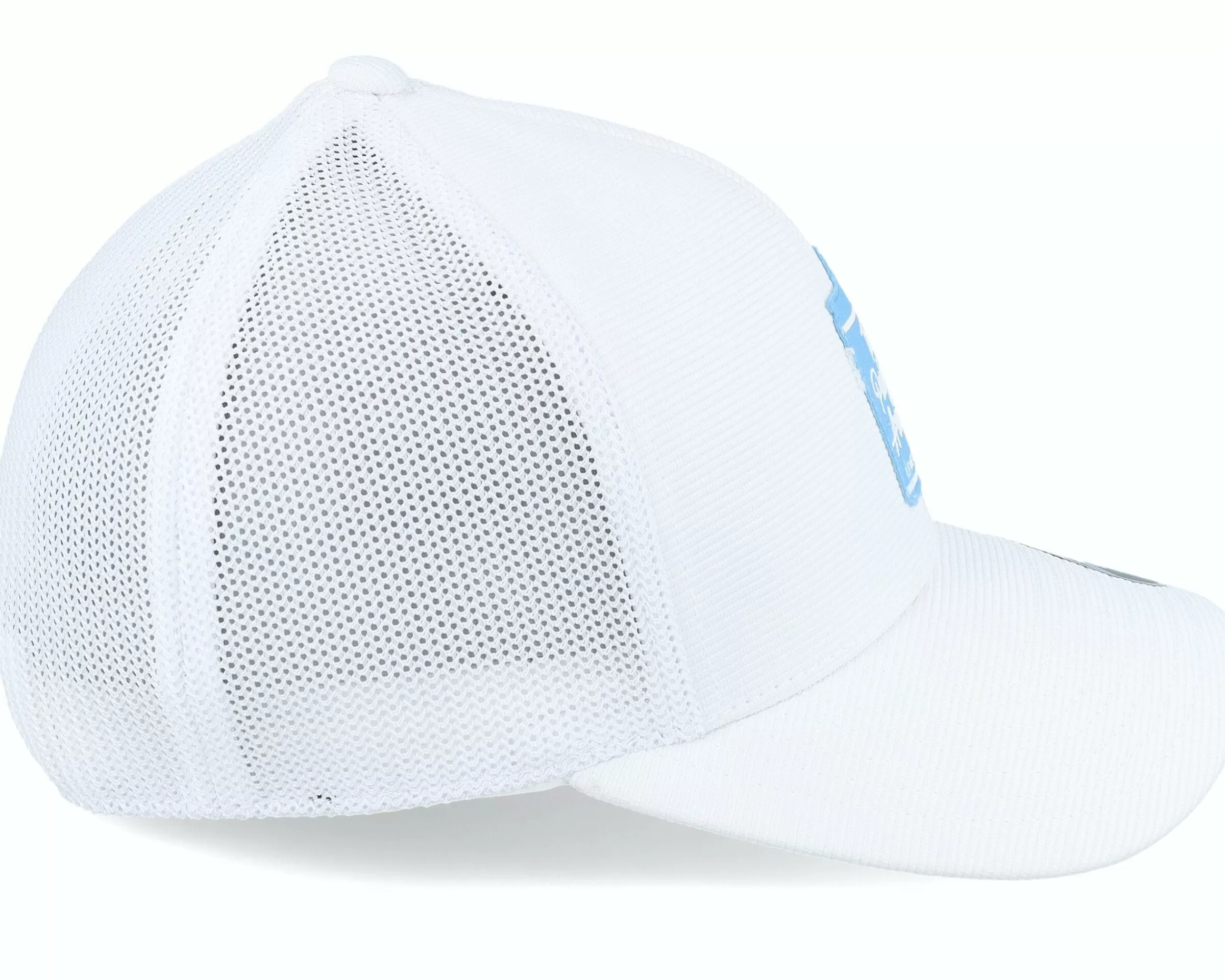 Black Clover Rowdy 2 White/White Mesh And Hd Print Patch Trucker - -Unisex Trucker