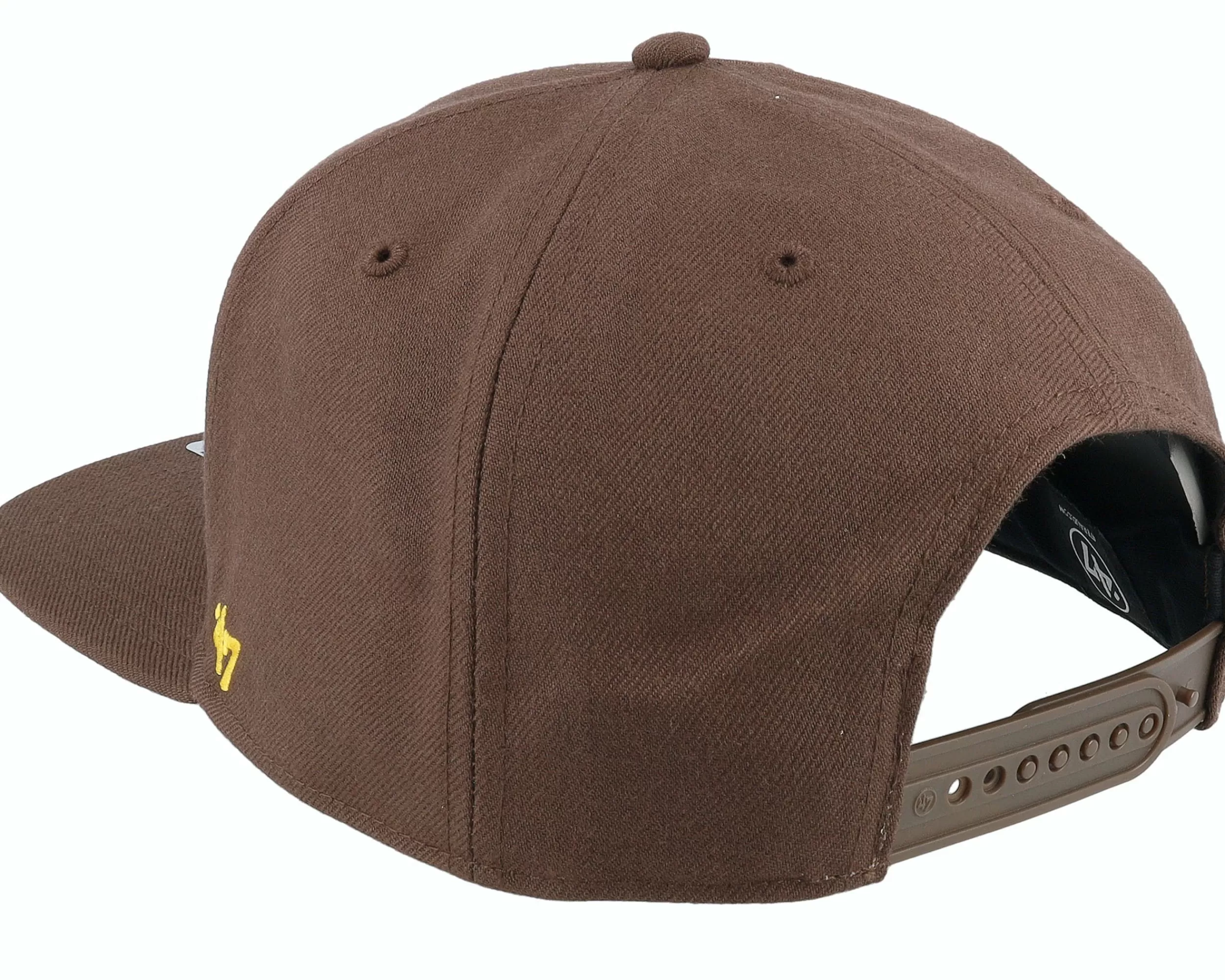 47 Brand San Diego Padres Mlb Sure Shot Captain Brown Snapback - -Unisex Snapback