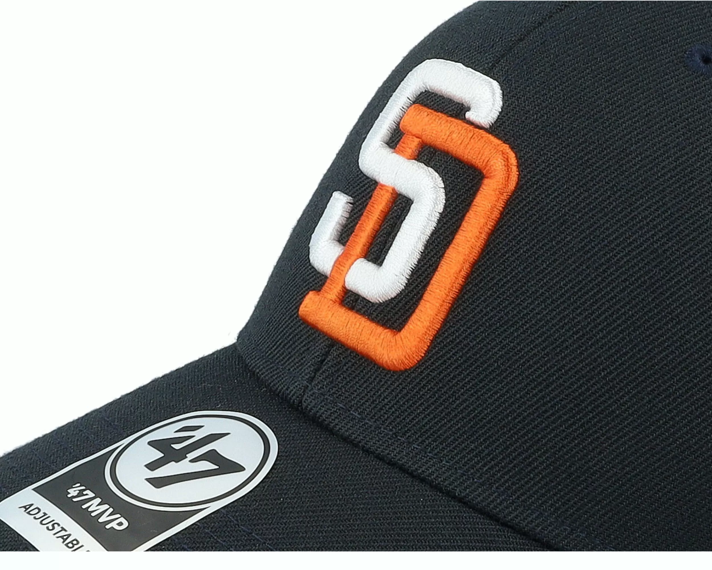 47 Brand San Diego Padres World Series Sure Shot Mvp Navy Adjustable - -Unisex Adjustable