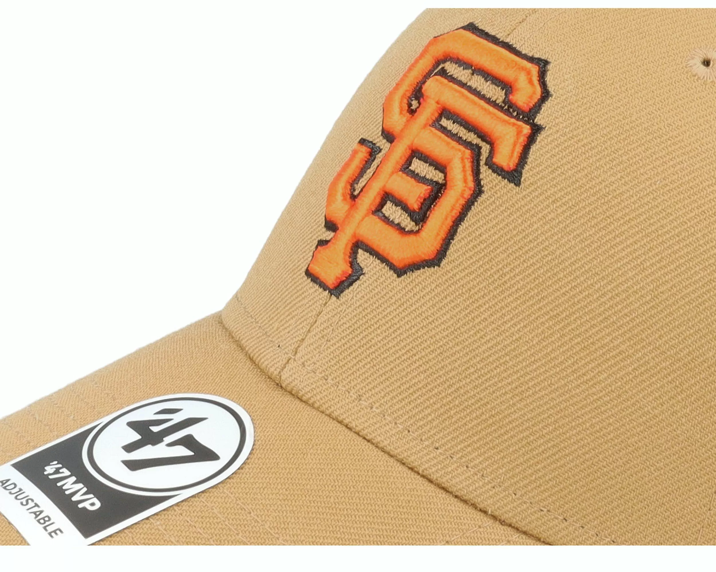 47 Brand San Francisco Giants Mvp Camel Adjustable - -Unisex Adjustable