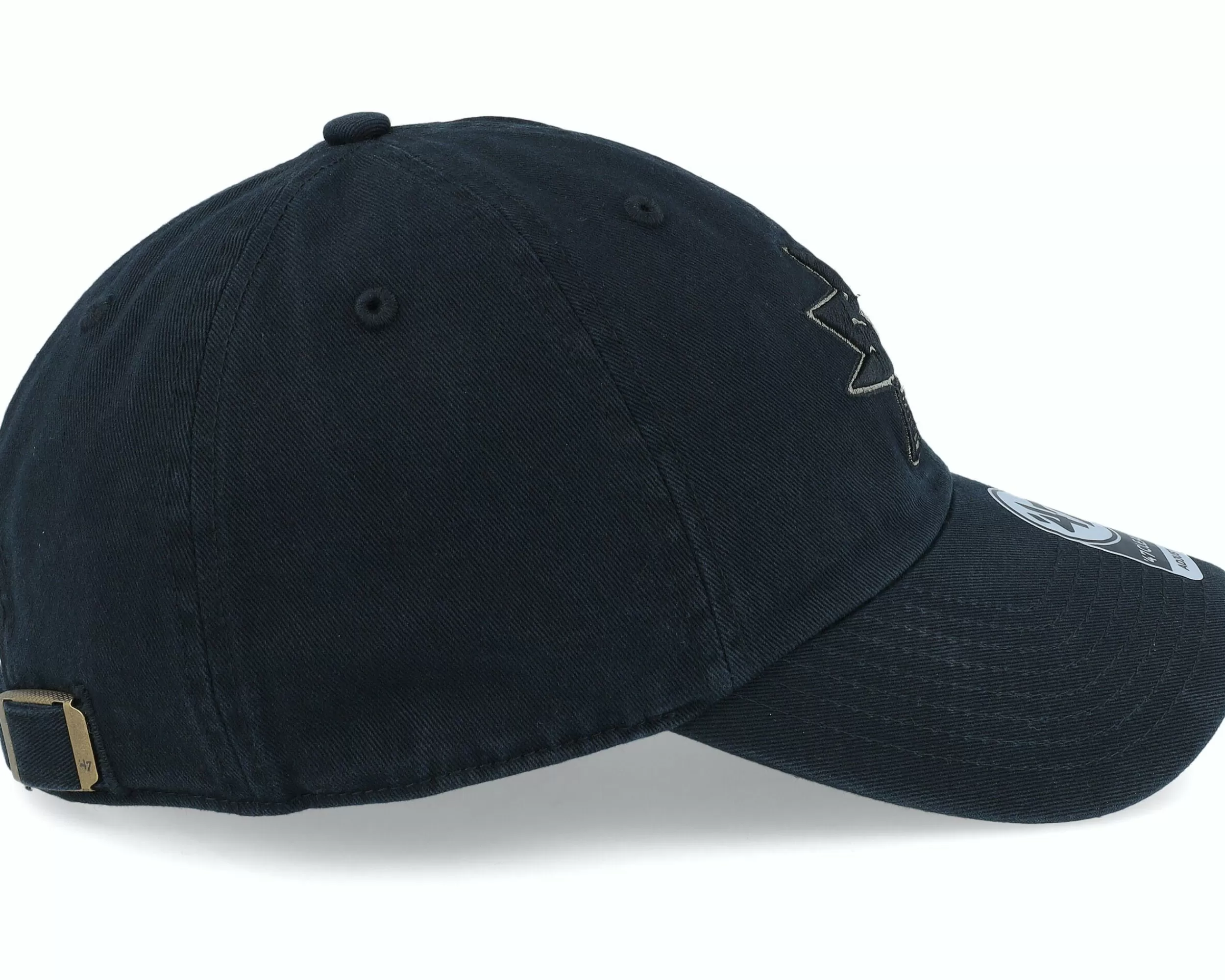 47 Brand San Jose Sharks Nhl Camo '47 Clean Up Black Dad Cap - -Unisex Dad Cap