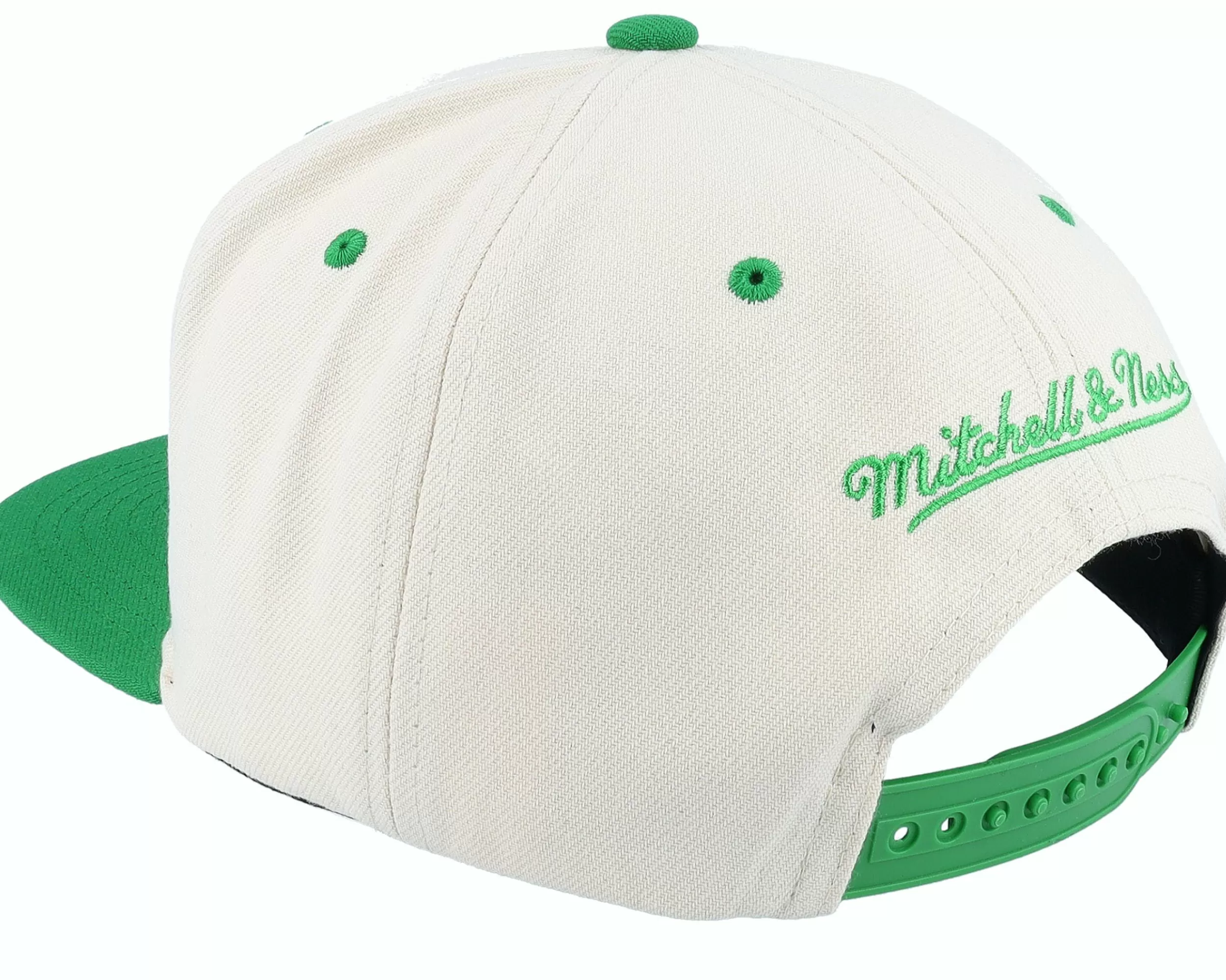 Mitchell & Ness Seattle Supersonics Sail Two Tone Hwc Cream/Green Snapback - -Unisex Snapback