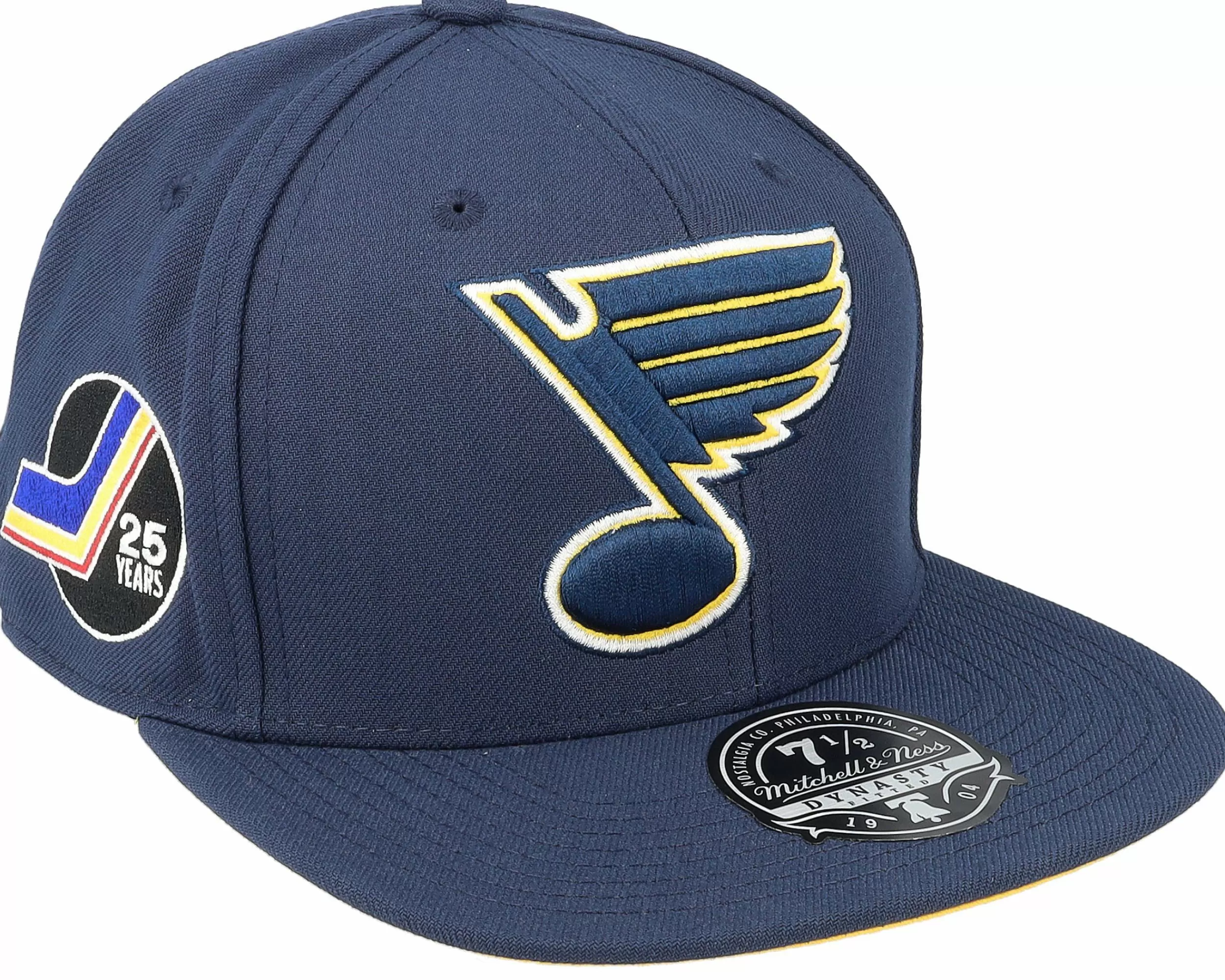 Mitchell & Ness St. Louis Blues Vintage Blue Fitted - -Unisex Fitted