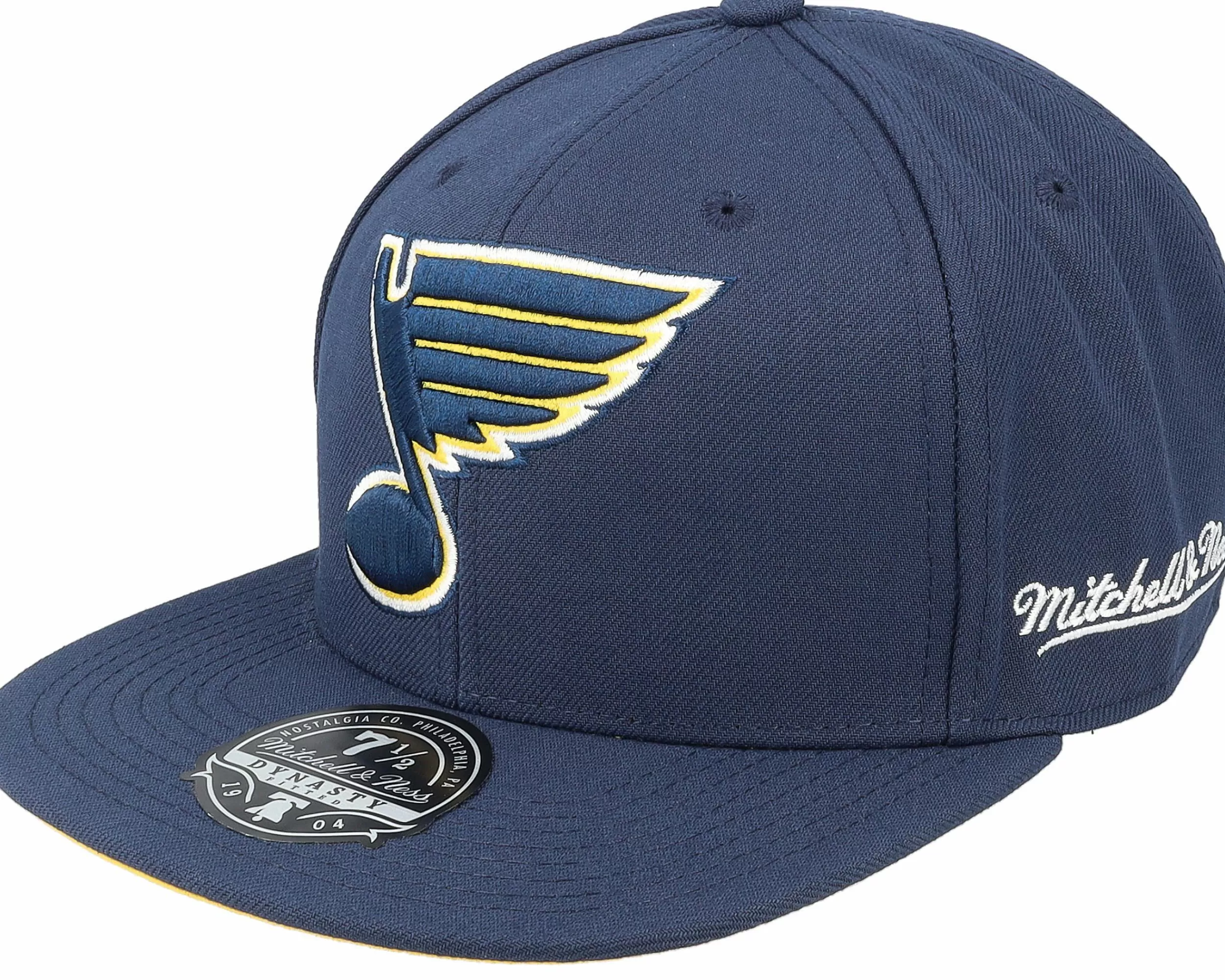 Mitchell & Ness St. Louis Blues Vintage Blue Fitted - -Unisex Fitted