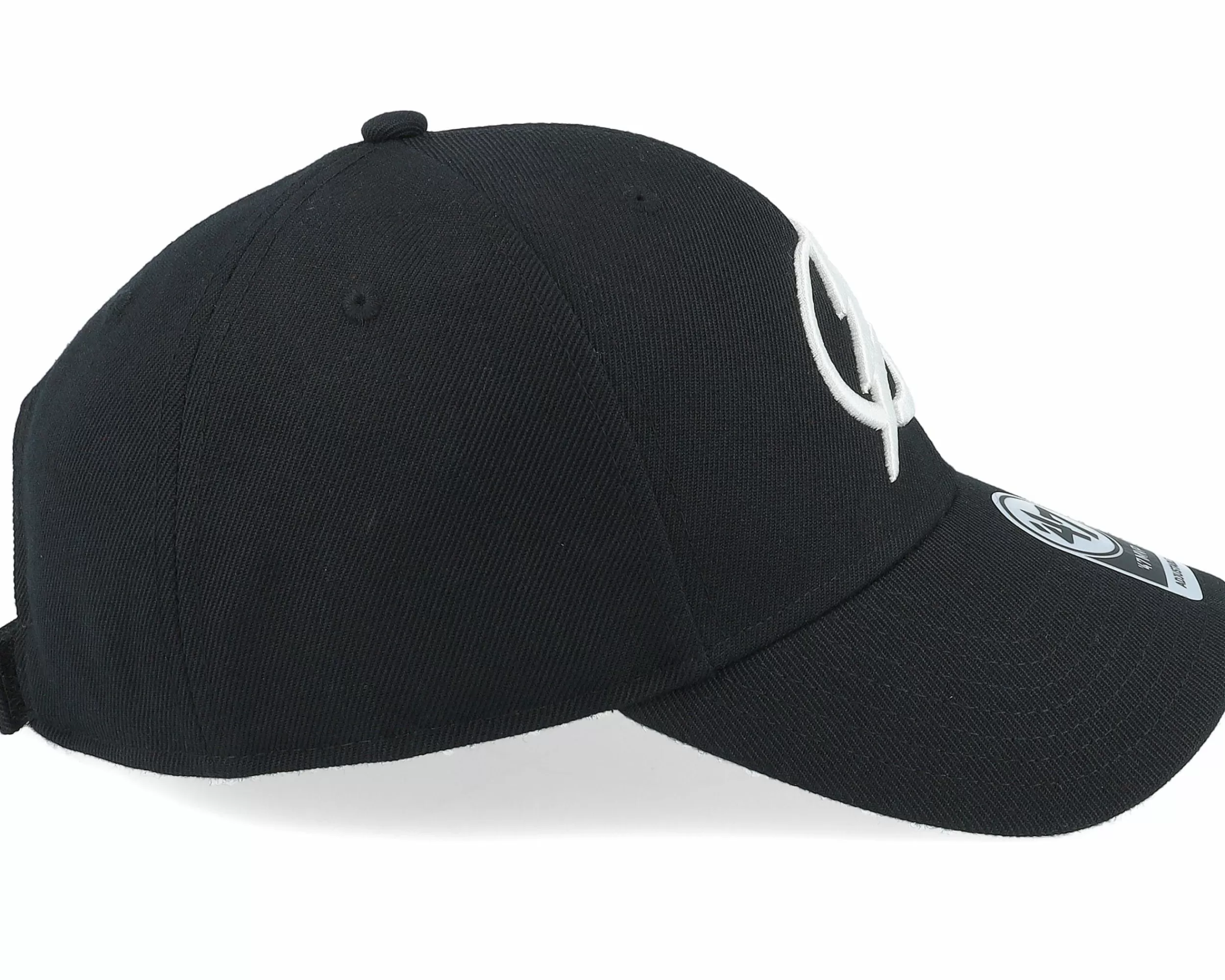 47 Brand Tampa Bay Lightning Nhl '47 Mvp Black Adjustable - -Unisex Adjustable