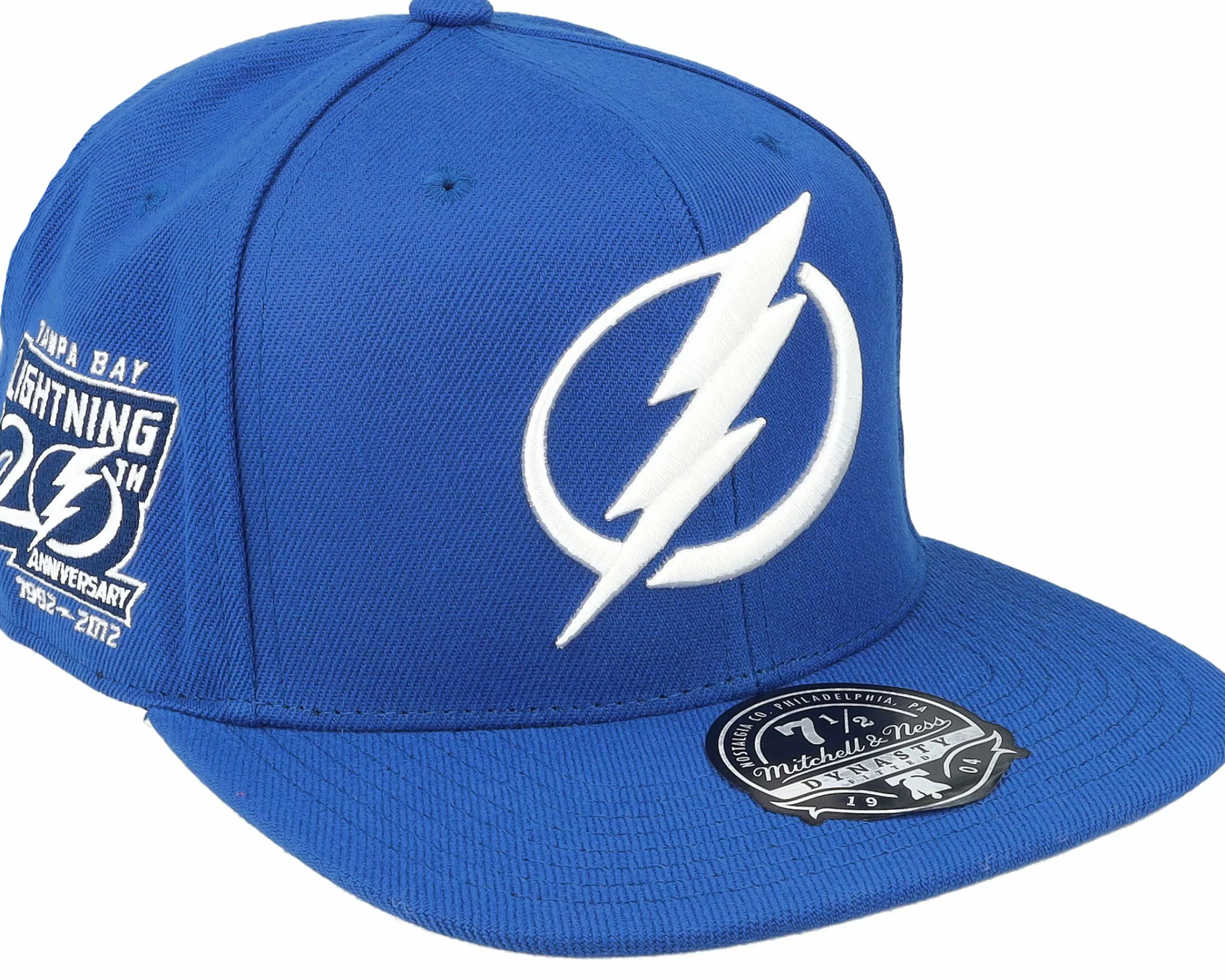 Mitchell & Ness Tampa Bay Lightning Vintage Blue Fitted - -Unisex Fitted