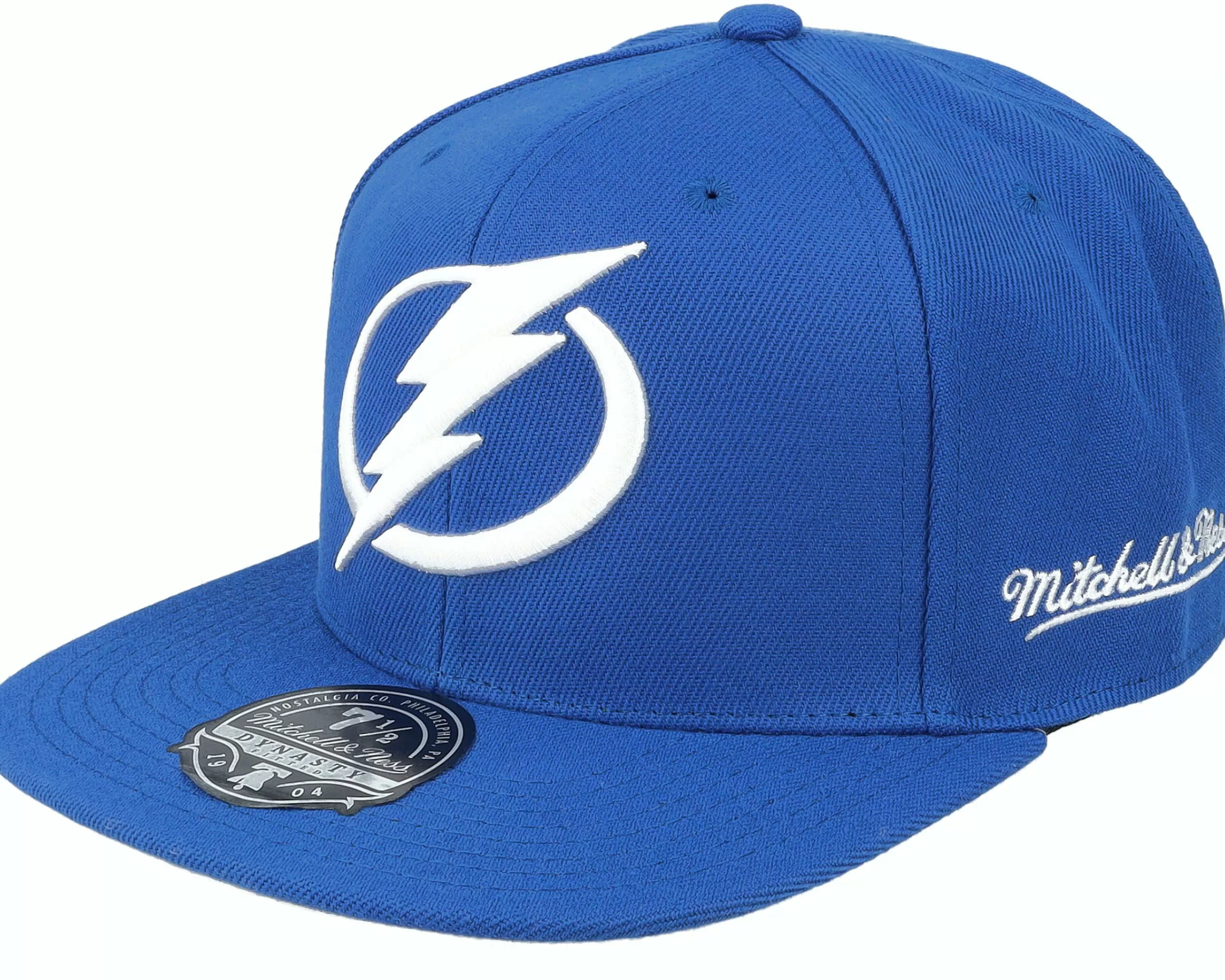 Mitchell & Ness Tampa Bay Lightning Vintage Blue Fitted - -Unisex Fitted