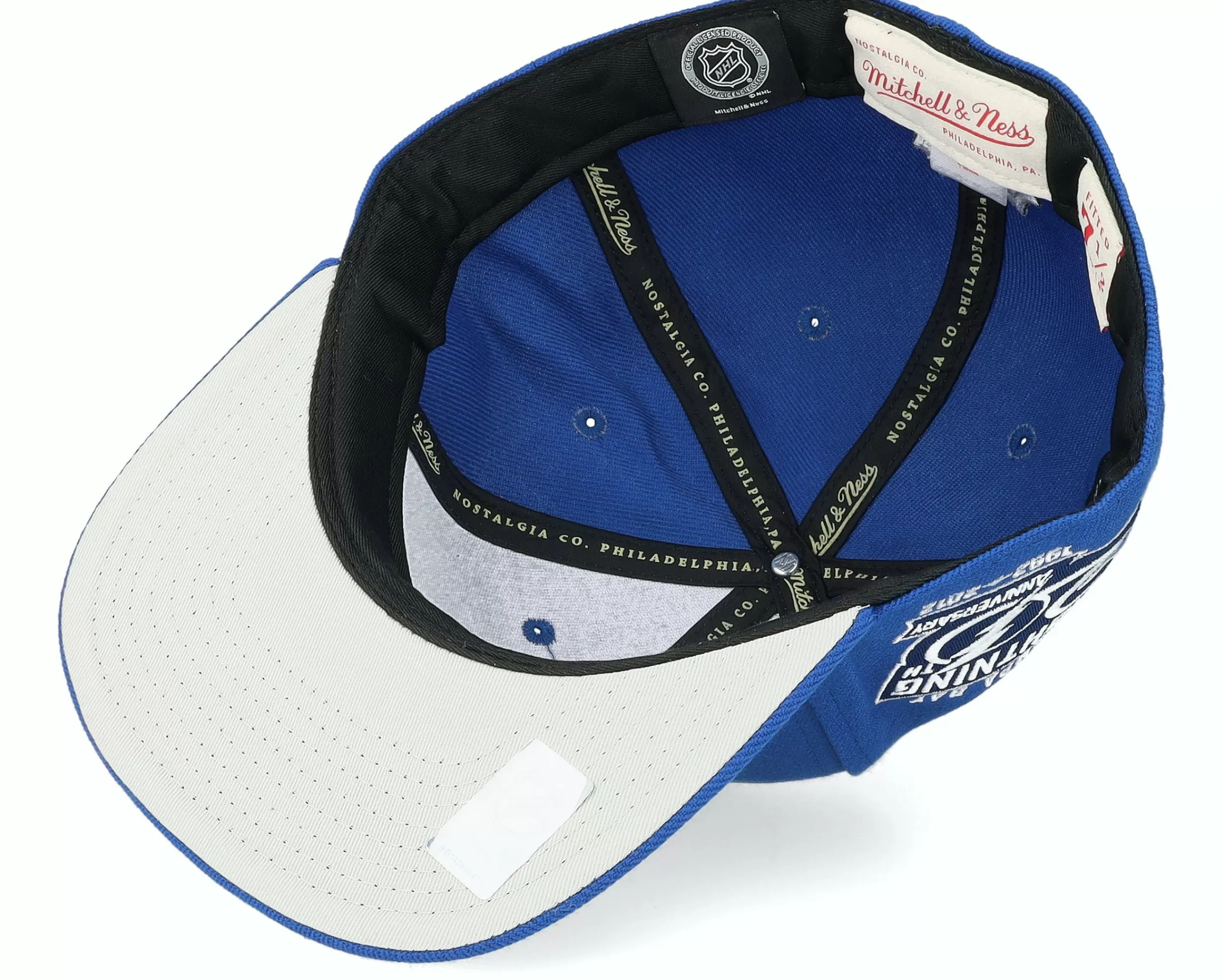 Mitchell & Ness Tampa Bay Lightning Vintage Blue Fitted - -Unisex Fitted