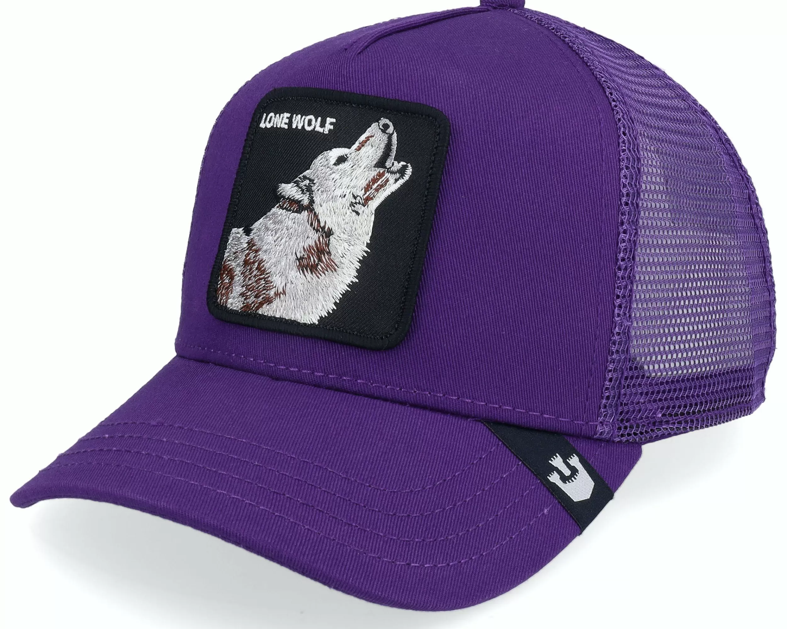 Goorin Bros. The Lone Wolf Core Purple Trucker - -Unisex Trucker