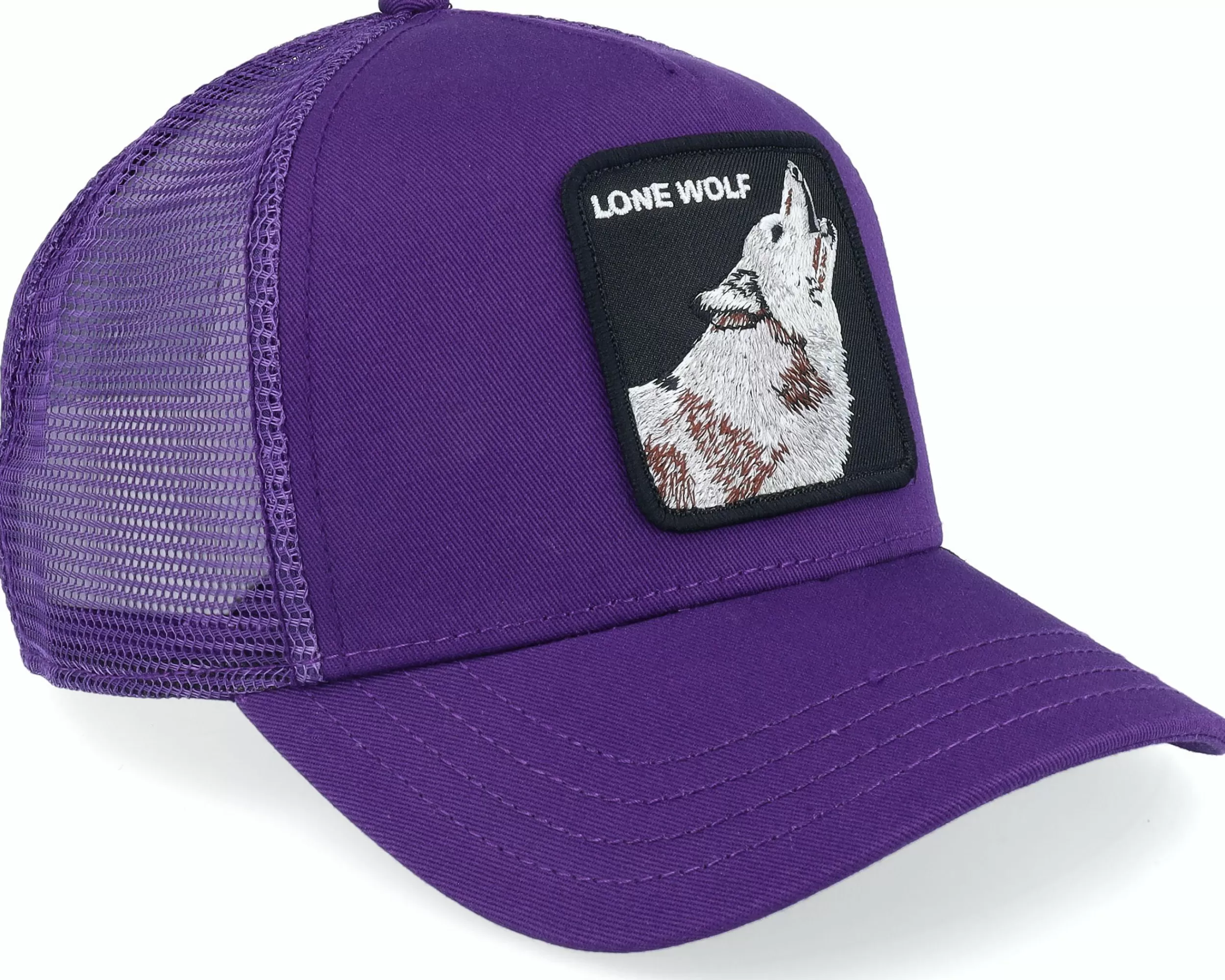 Goorin Bros. The Lone Wolf Core Purple Trucker - -Unisex Trucker