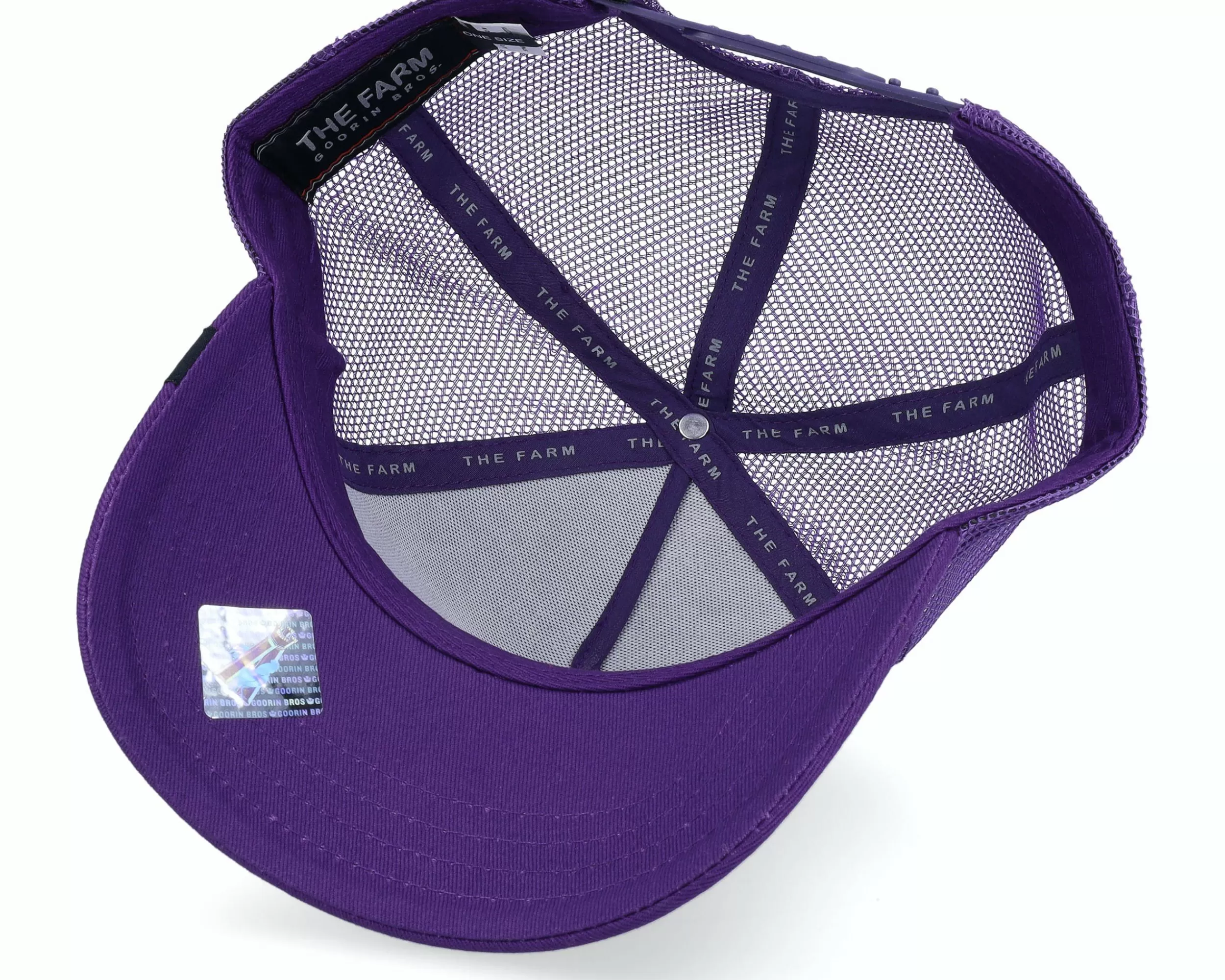 Goorin Bros. The Lone Wolf Core Purple Trucker - -Unisex Trucker