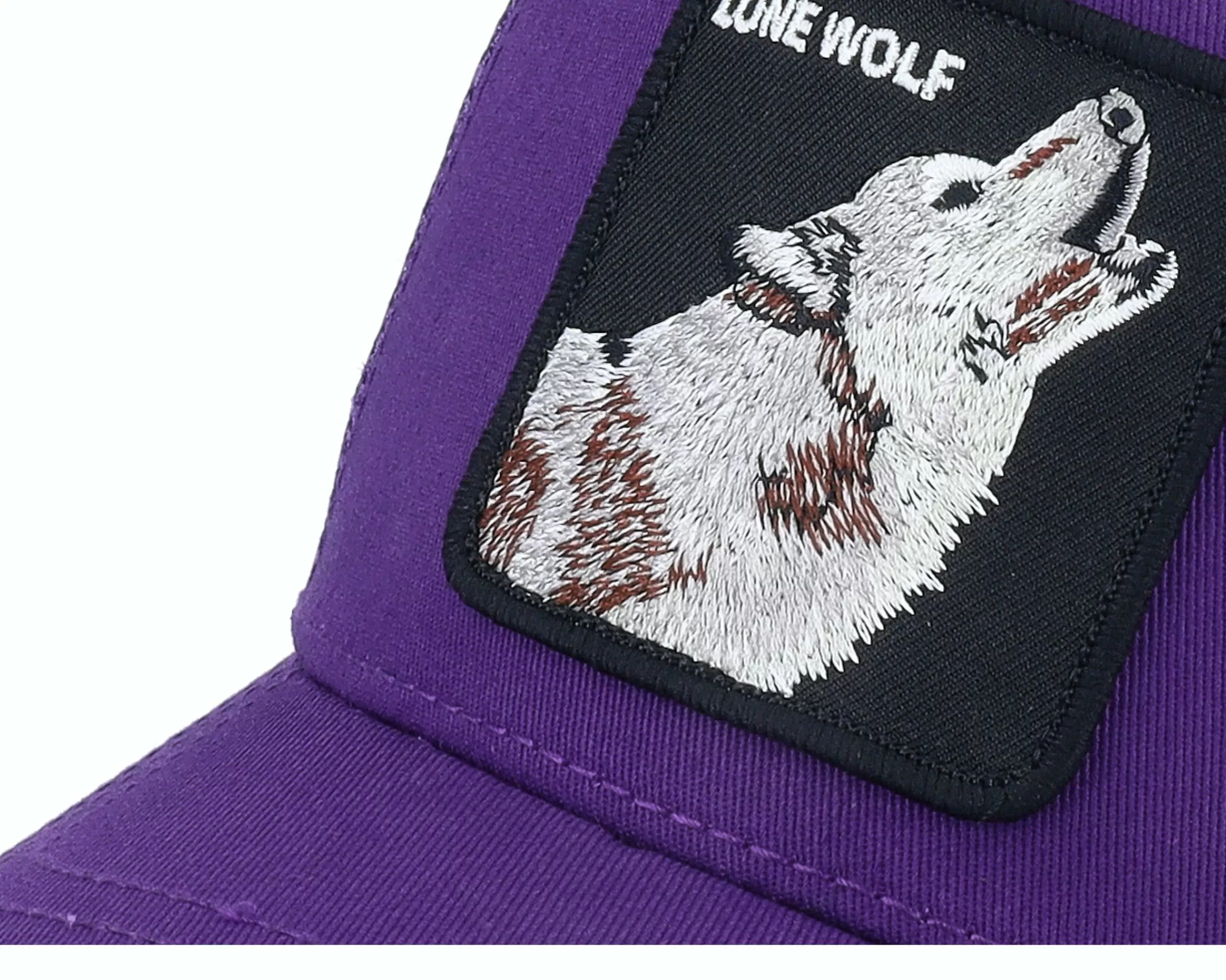 Goorin Bros. The Lone Wolf Core Purple Trucker - -Unisex Trucker