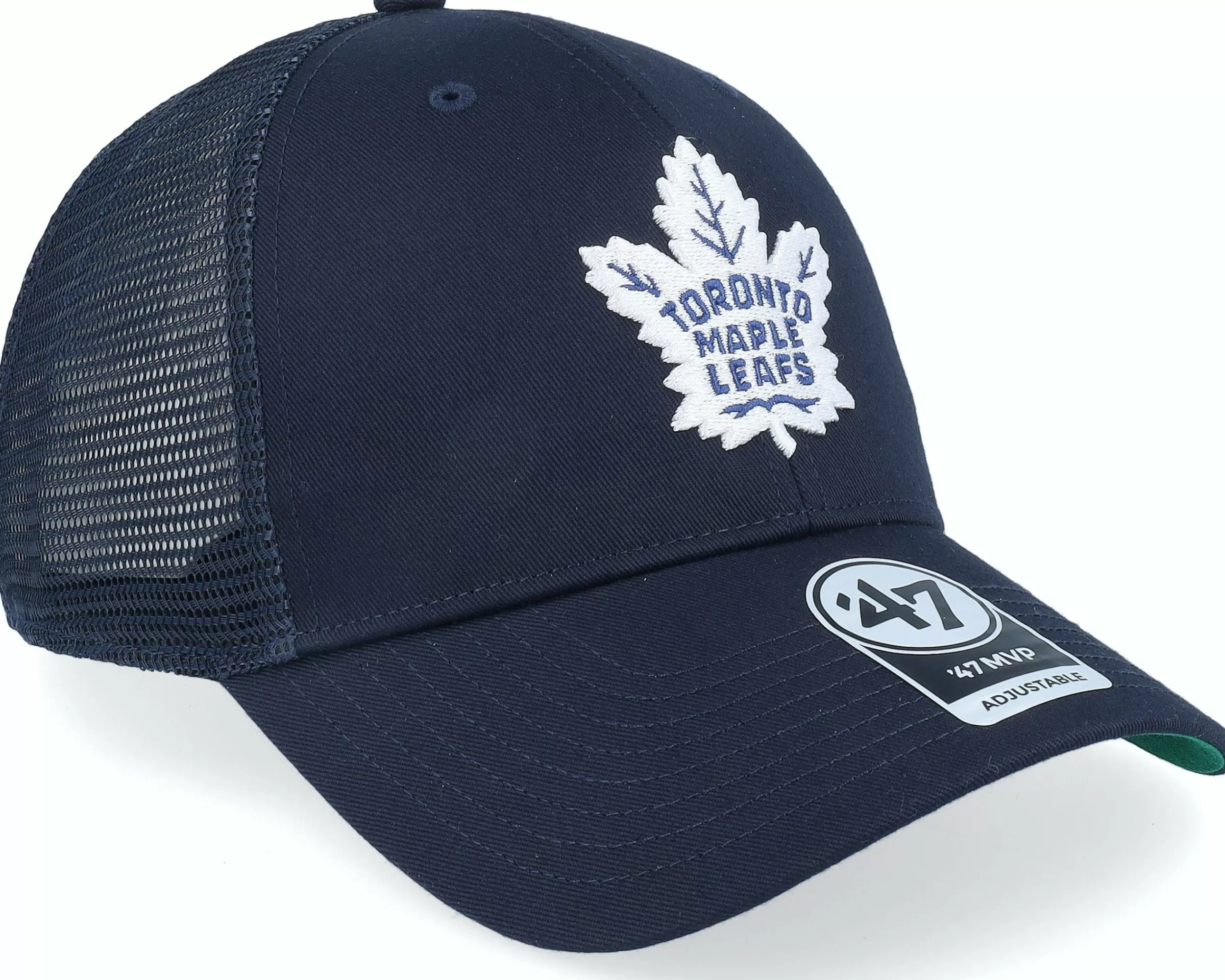 47 Brand Toronto Maple Leafs Branson Mvp Navy/White Trucker - -Unisex Adjustable