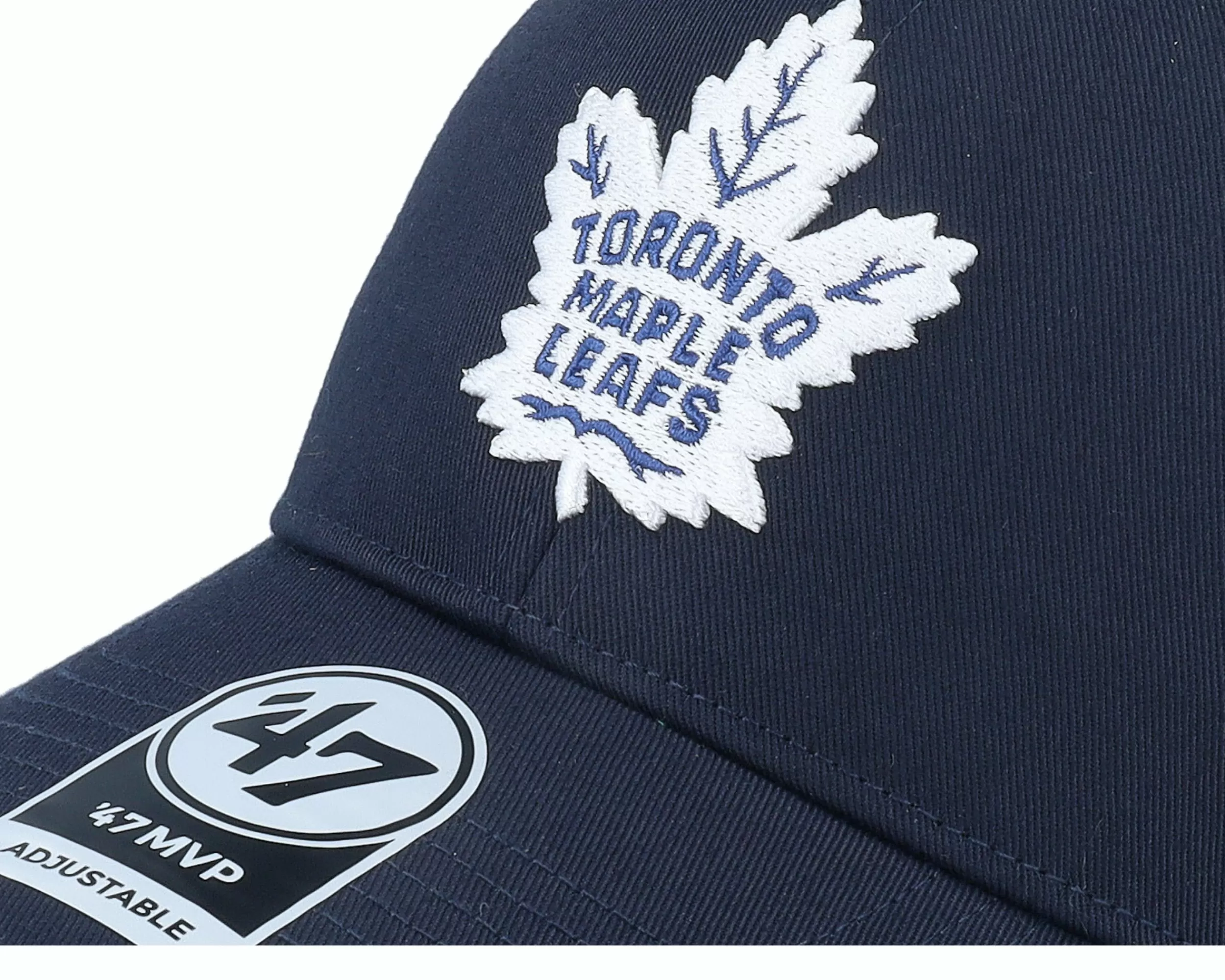 47 Brand Toronto Maple Leafs Branson Mvp Navy/White Trucker - -Unisex Adjustable