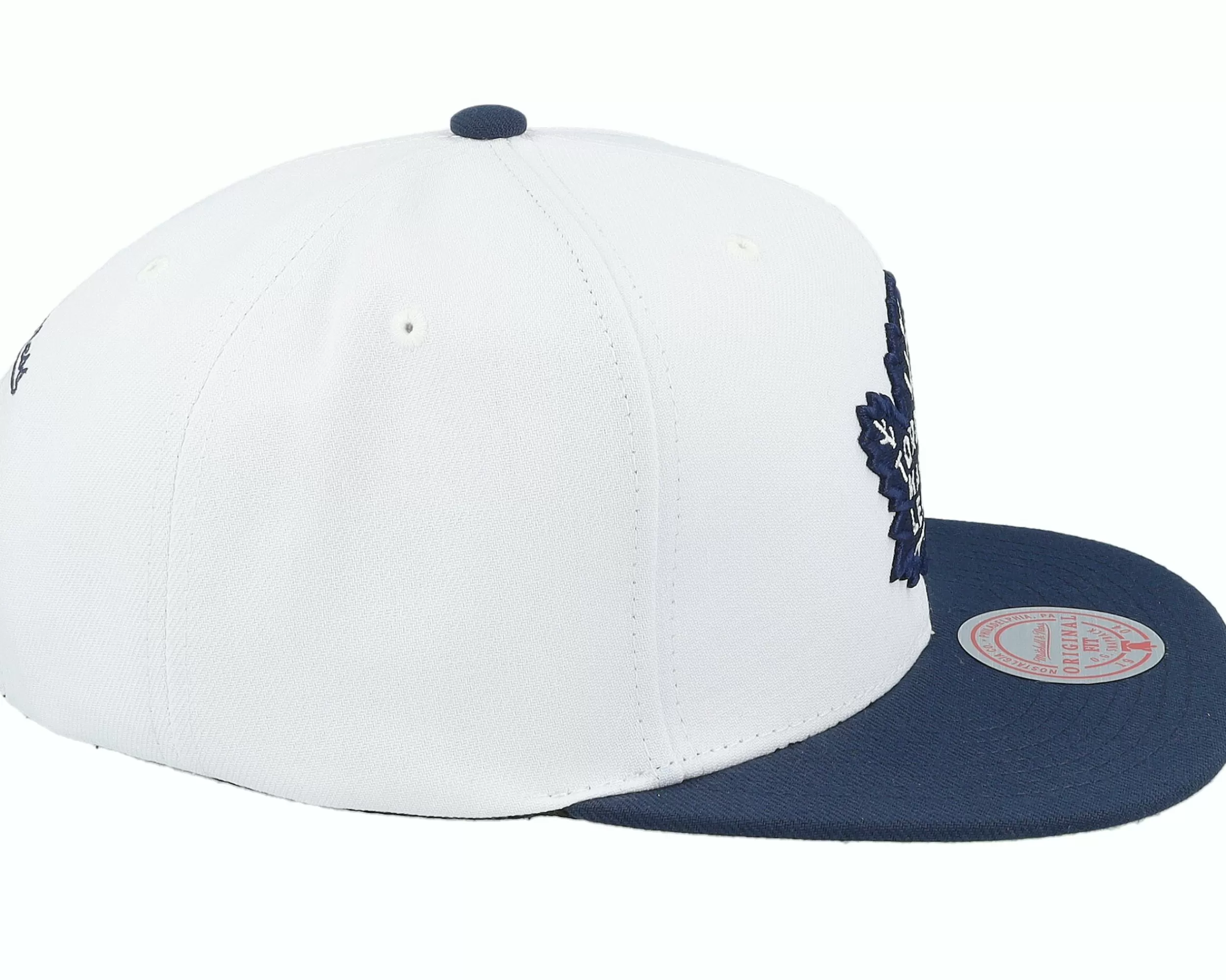 Mitchell & Ness Toronto Maple Leafs Team 2 Tone 2.0 White/Blue Snapback - -Unisex Snapback
