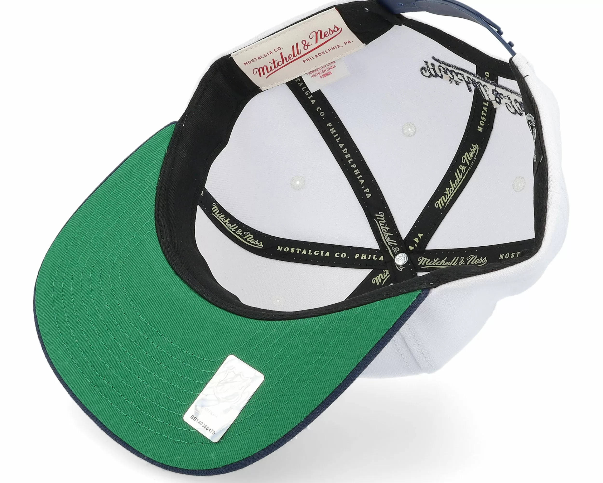 Mitchell & Ness Toronto Maple Leafs Team 2 Tone 2.0 White/Blue Snapback - -Unisex Snapback
