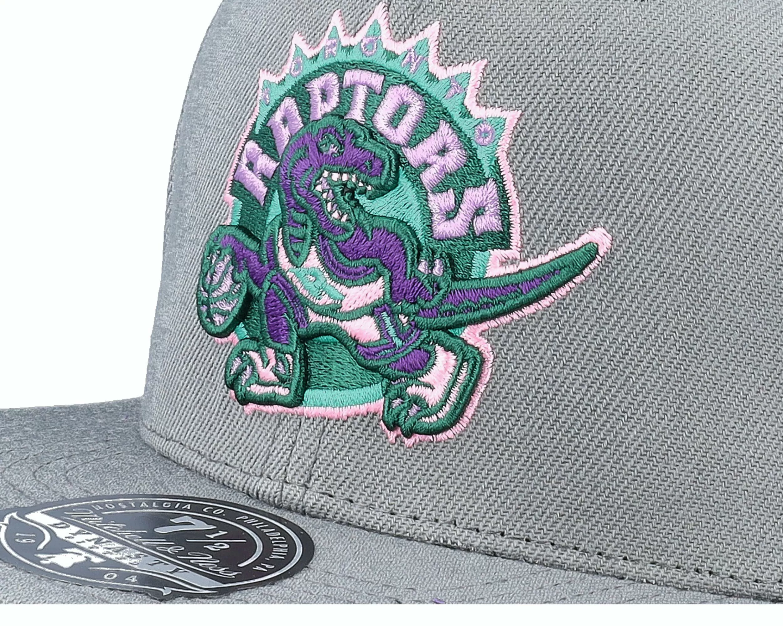 Mitchell & Ness Toronto Raptors From Dusk Dark Grey Fitted - -Unisex Fitted