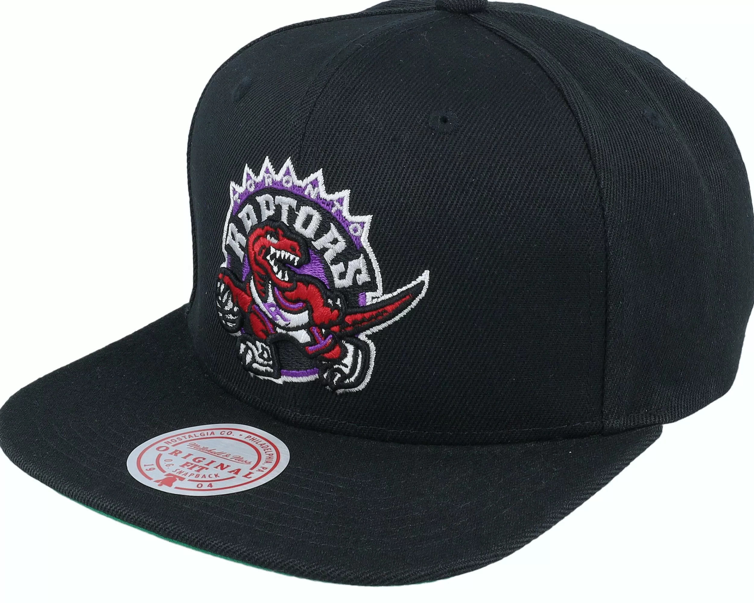 Mitchell & Ness Toronto Raptors Side Jam Black Snapback - -Unisex Snapback