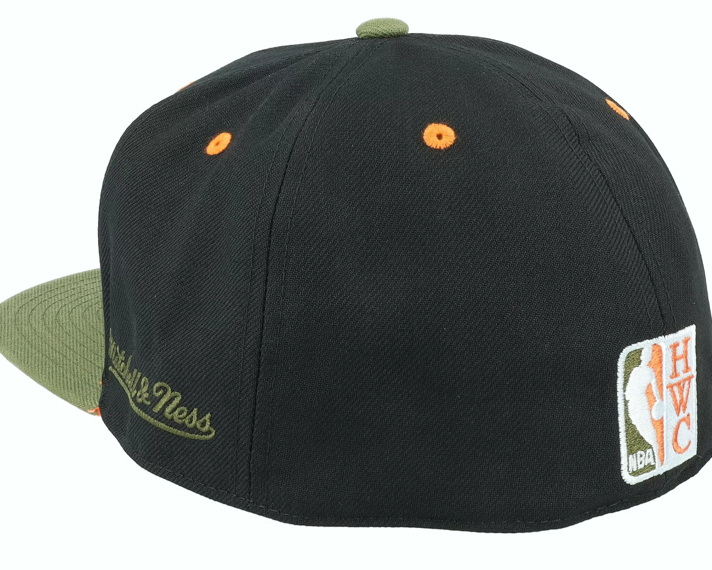 Mitchell & Ness Toronto Raptors Take Flight Black/Green Fitted - -Unisex Fitted
