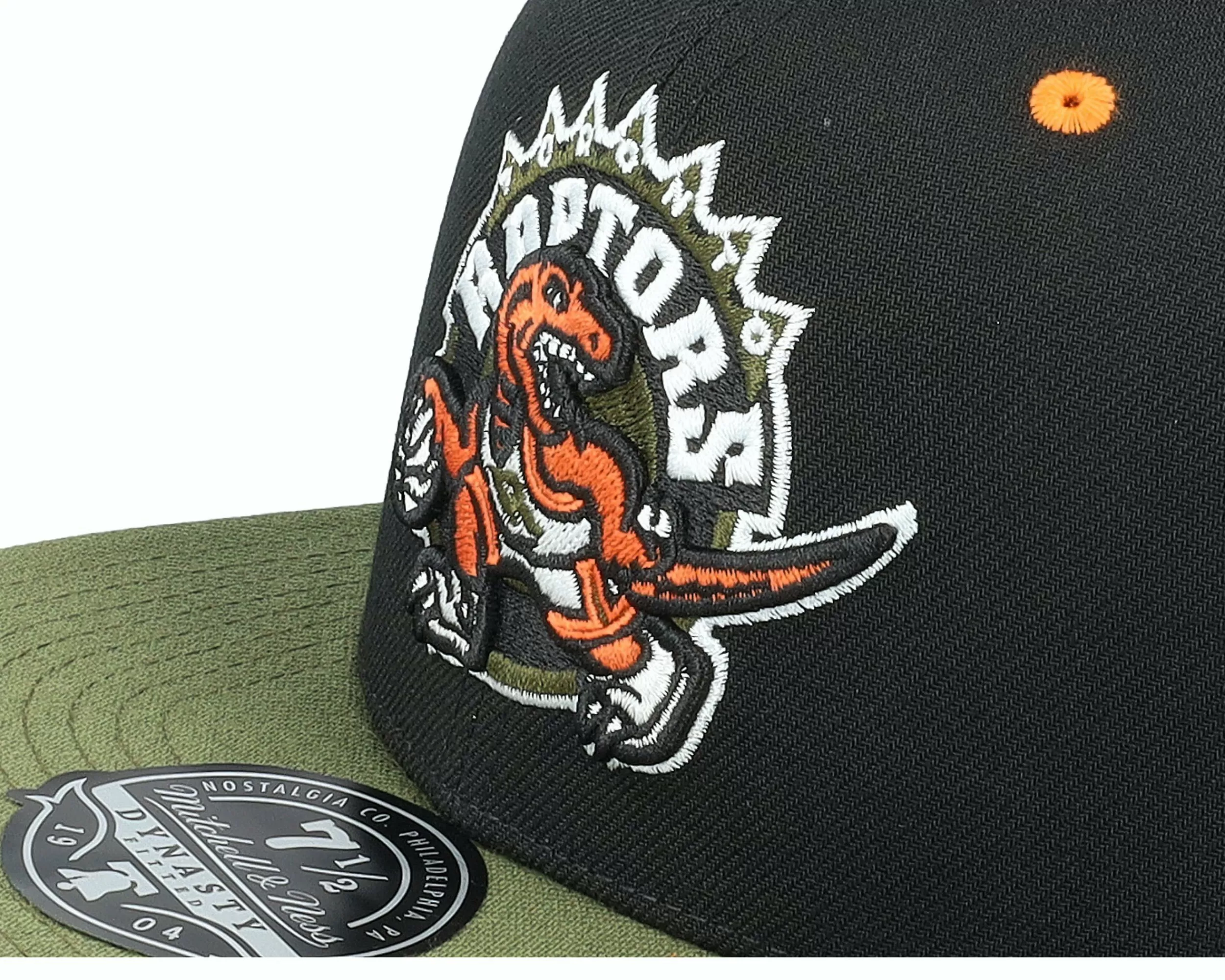 Mitchell & Ness Toronto Raptors Take Flight Black/Green Fitted - -Unisex Fitted