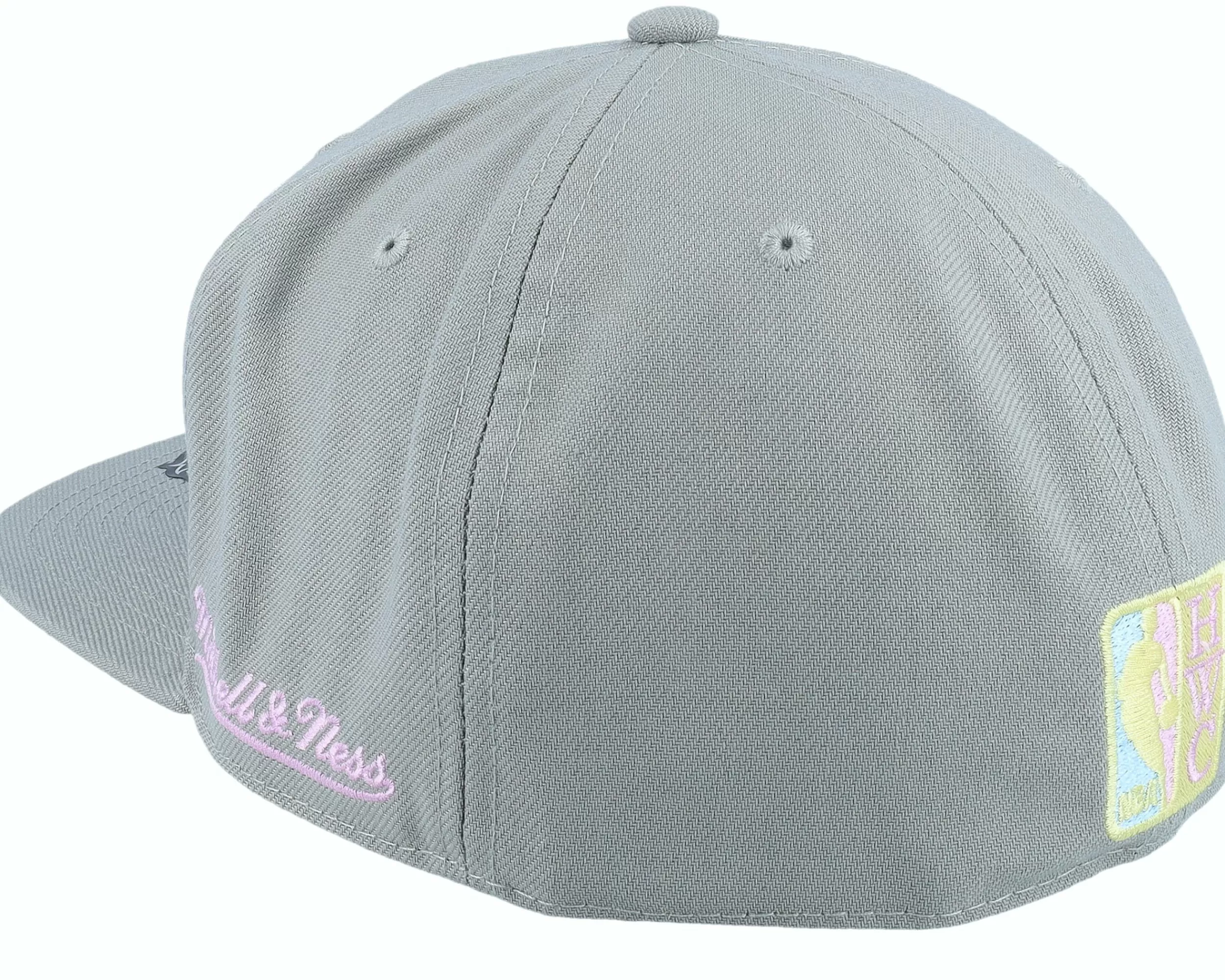 Mitchell & Ness Toronto Raptors Til Dawn Grey Fitted - -Unisex Fitted